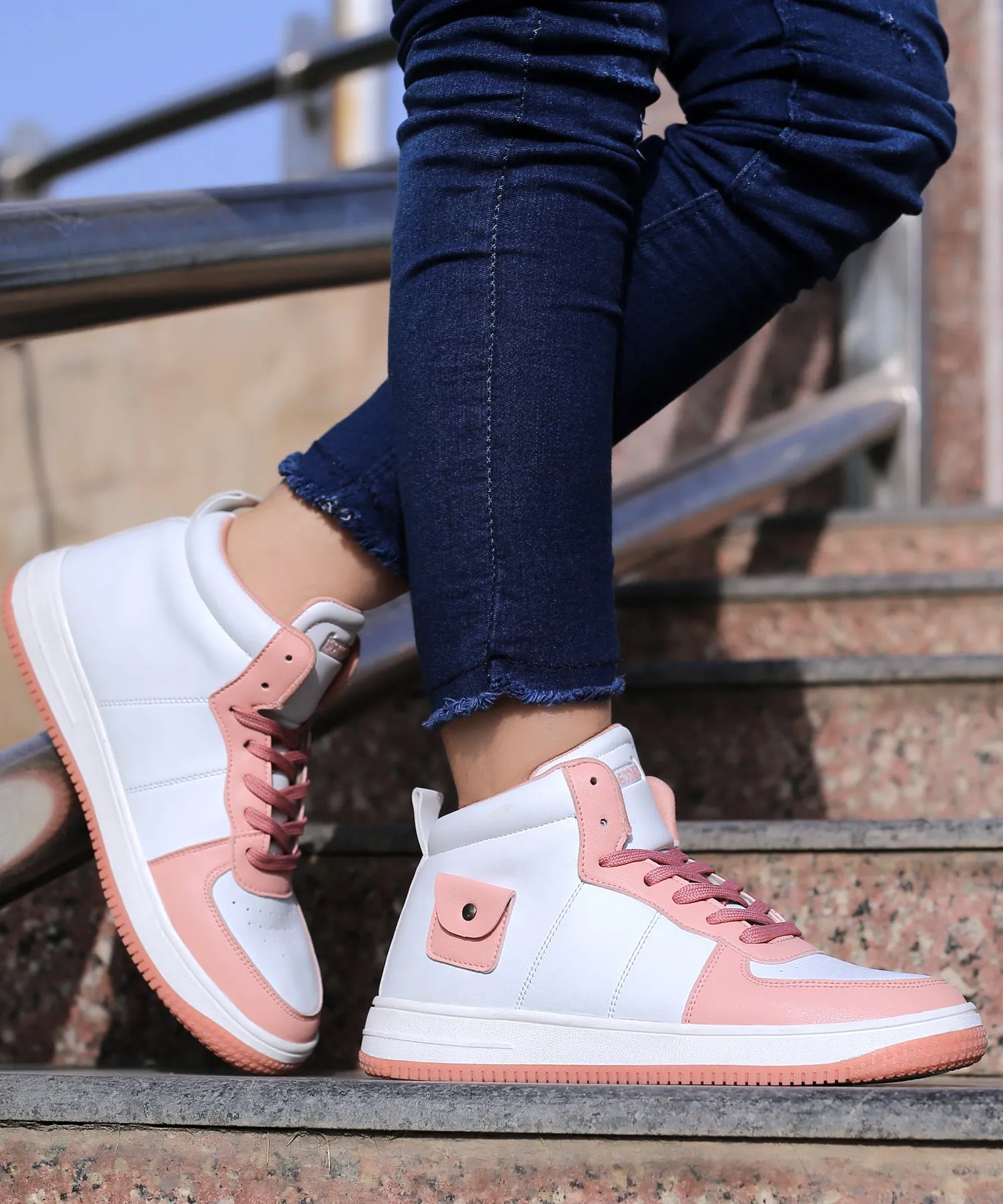 Bacca Bucci STELLAR Mid-Top Mode Damen Sneaker
