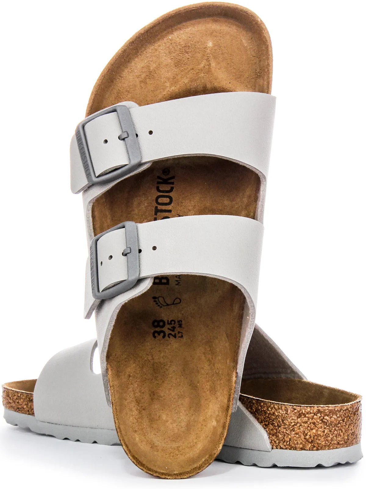 Birkenstock Arizona BF In Stone | Regular Fit Schuhe Birkenstock