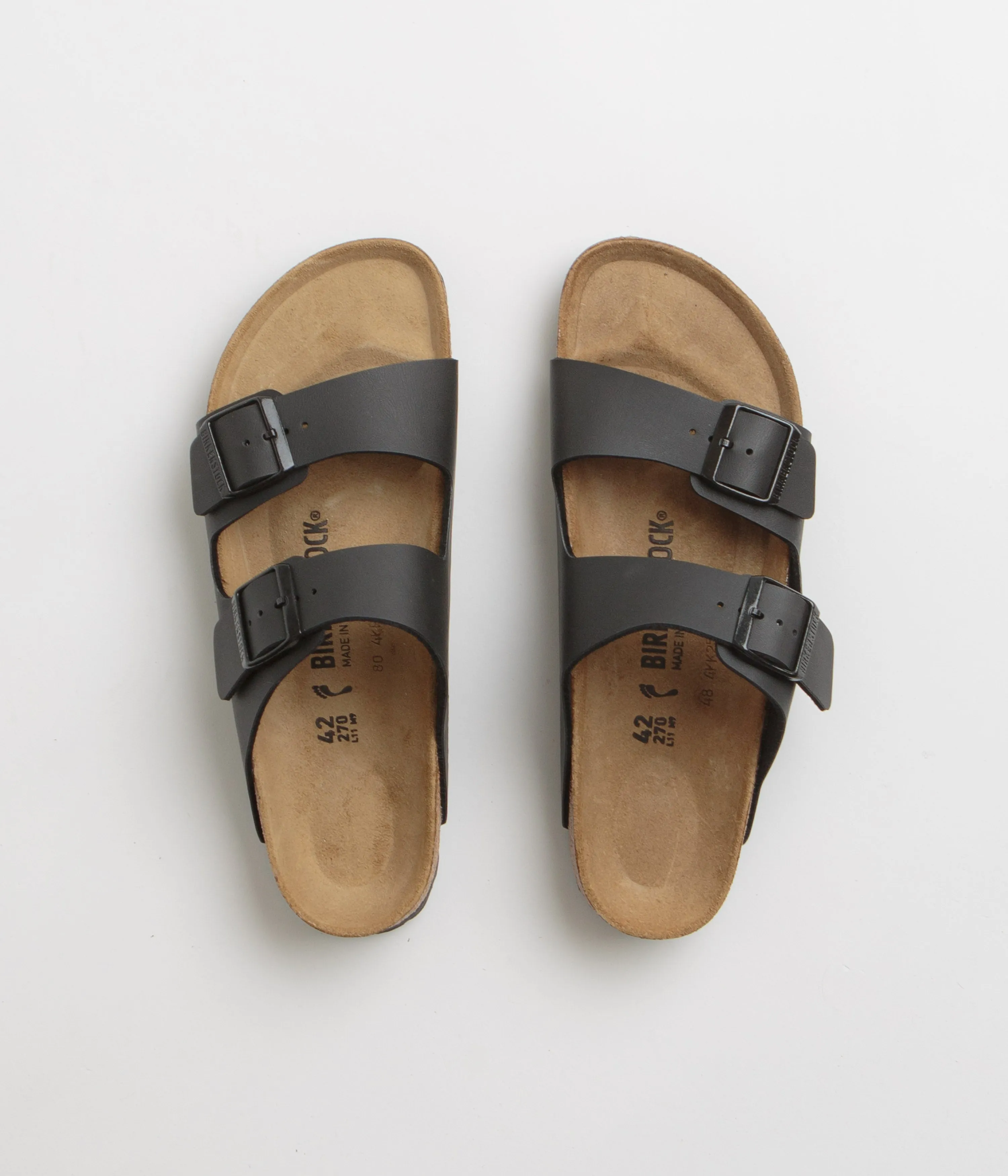 Birkenstock Arizona BF Schmale Sandalen - Schwarze Birkenstock Schuhe