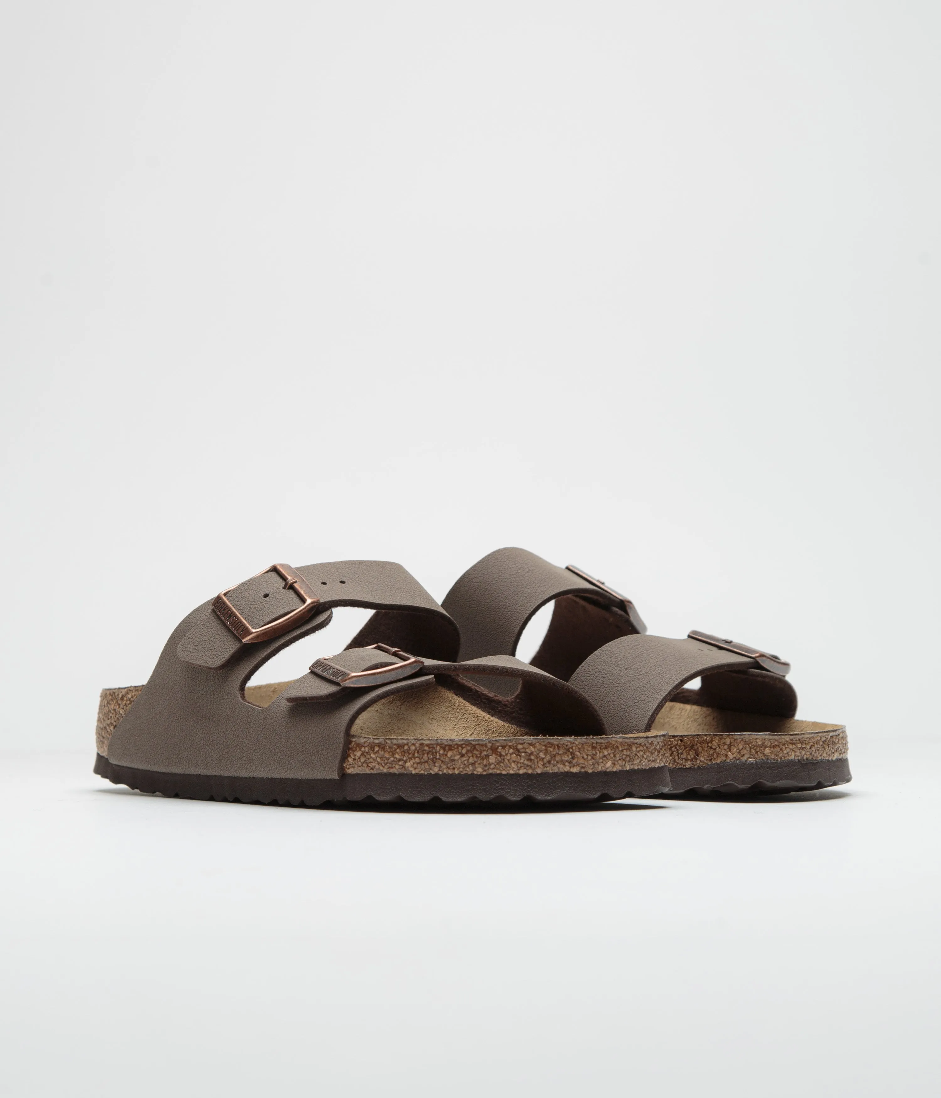 Birkenstock Arizona BF Schmale Sandalen - Mokka Birkenstock Schuhe