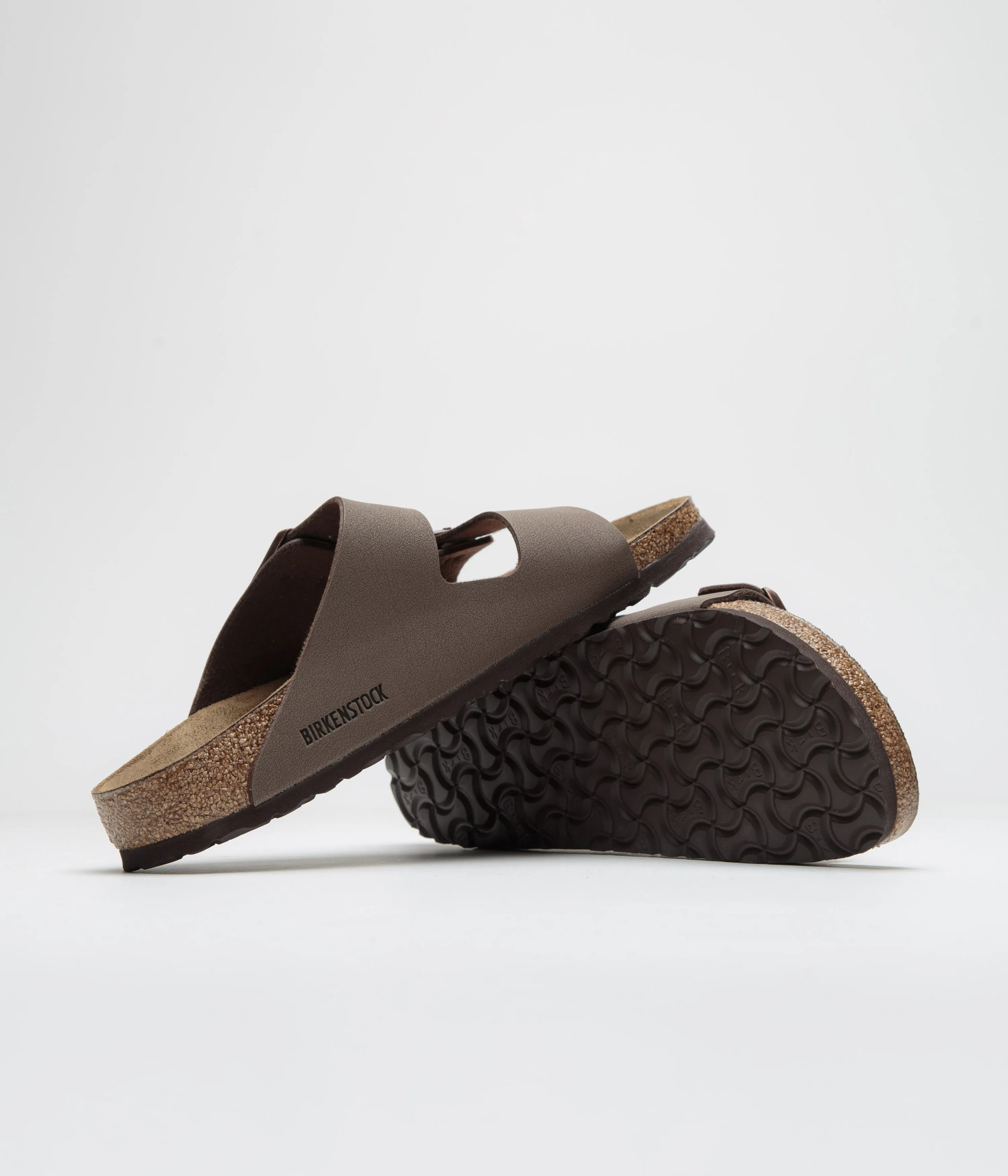Birkenstock Arizona BF Schmale Sandalen - Mokka Birkenstock Schuhe