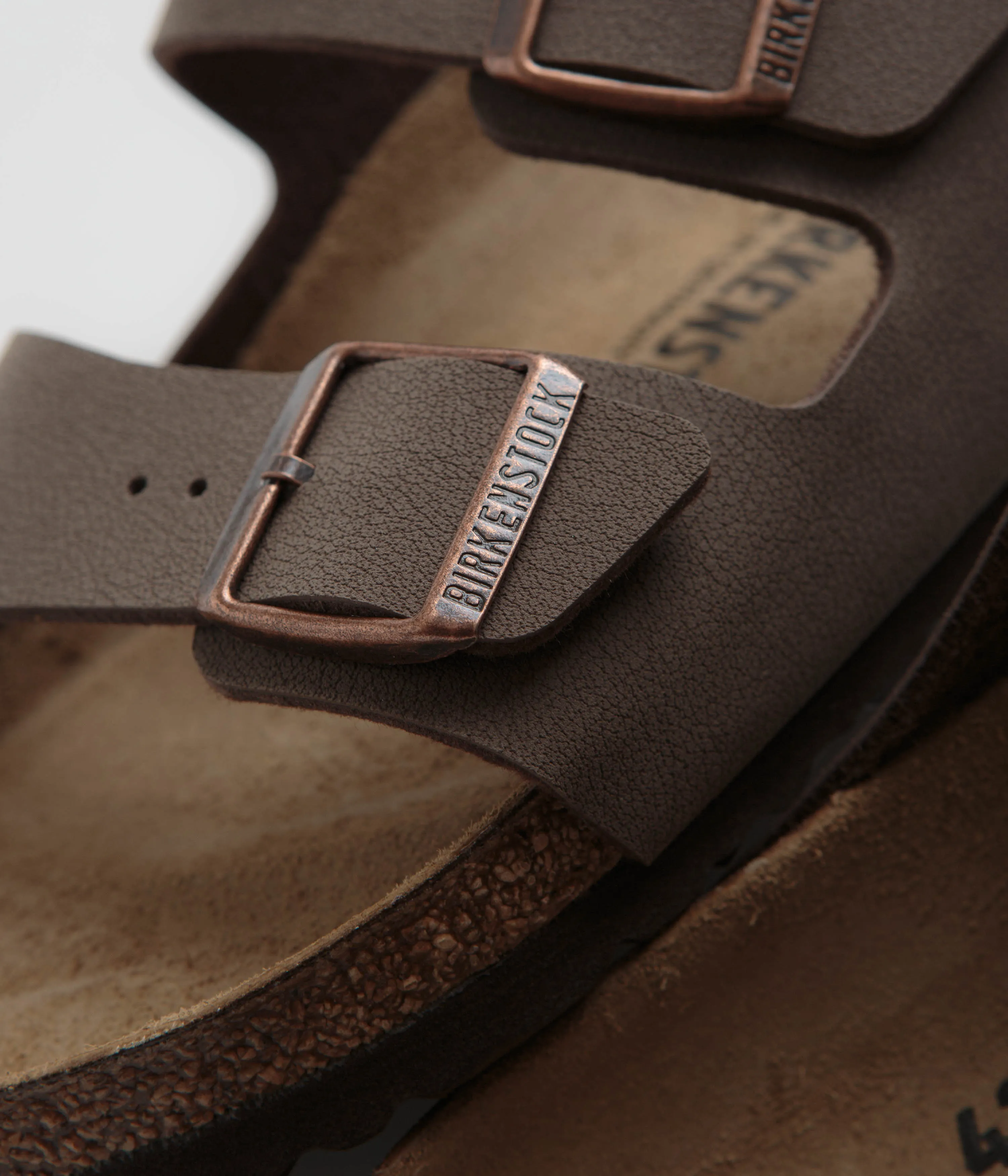 Birkenstock Arizona BF Schmale Sandalen - Mokka Birkenstock Schuhe