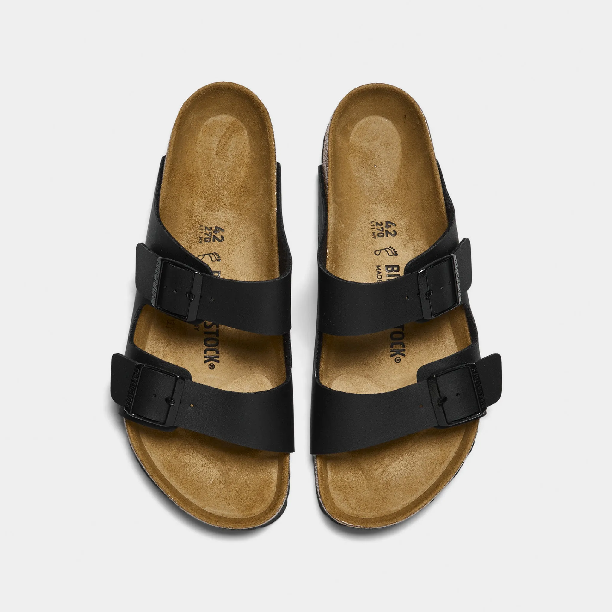 Birkenstock Arizona / Schwarze Birkenstock-Schuhe