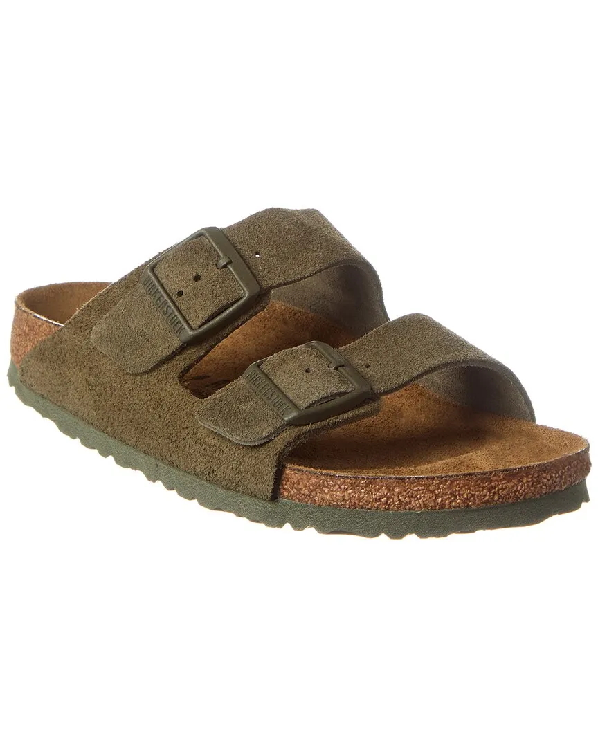Birkenstock Arizona BS Schmalpassform Wildleder Sandale