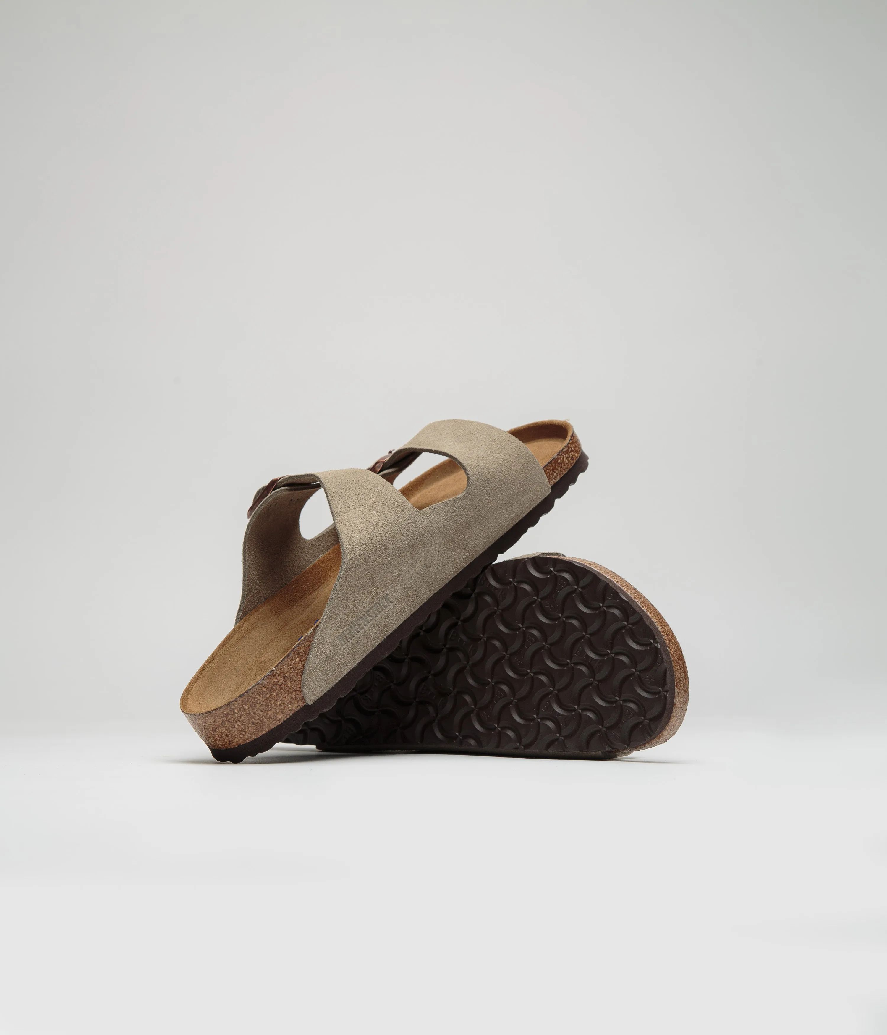 Birkenstock Arizona BS Sandalen - Birkenschuhe in Taube