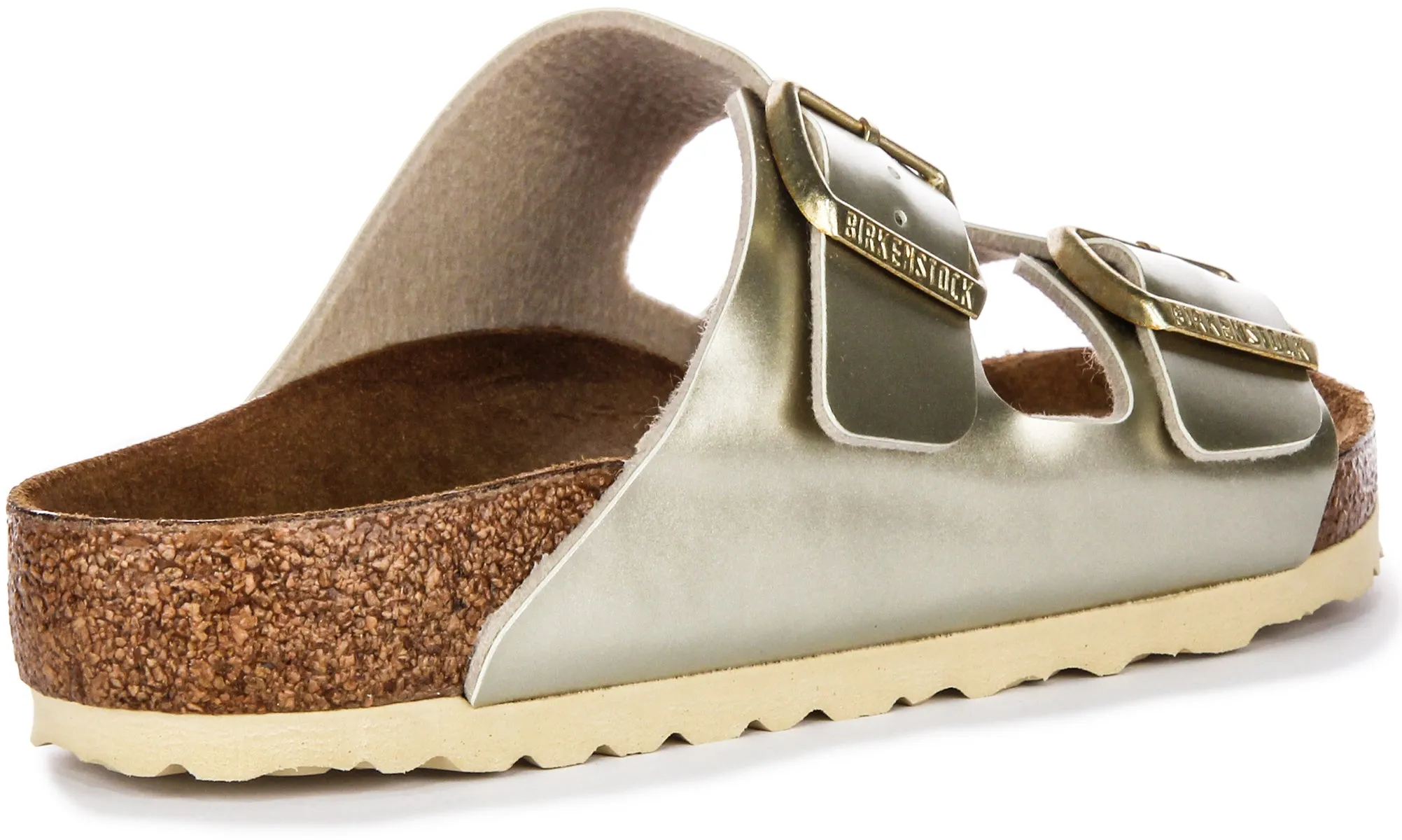 Birkenstock Arizona Kinder BS In Gold Meta Für Junior Schuhe Birkenstock