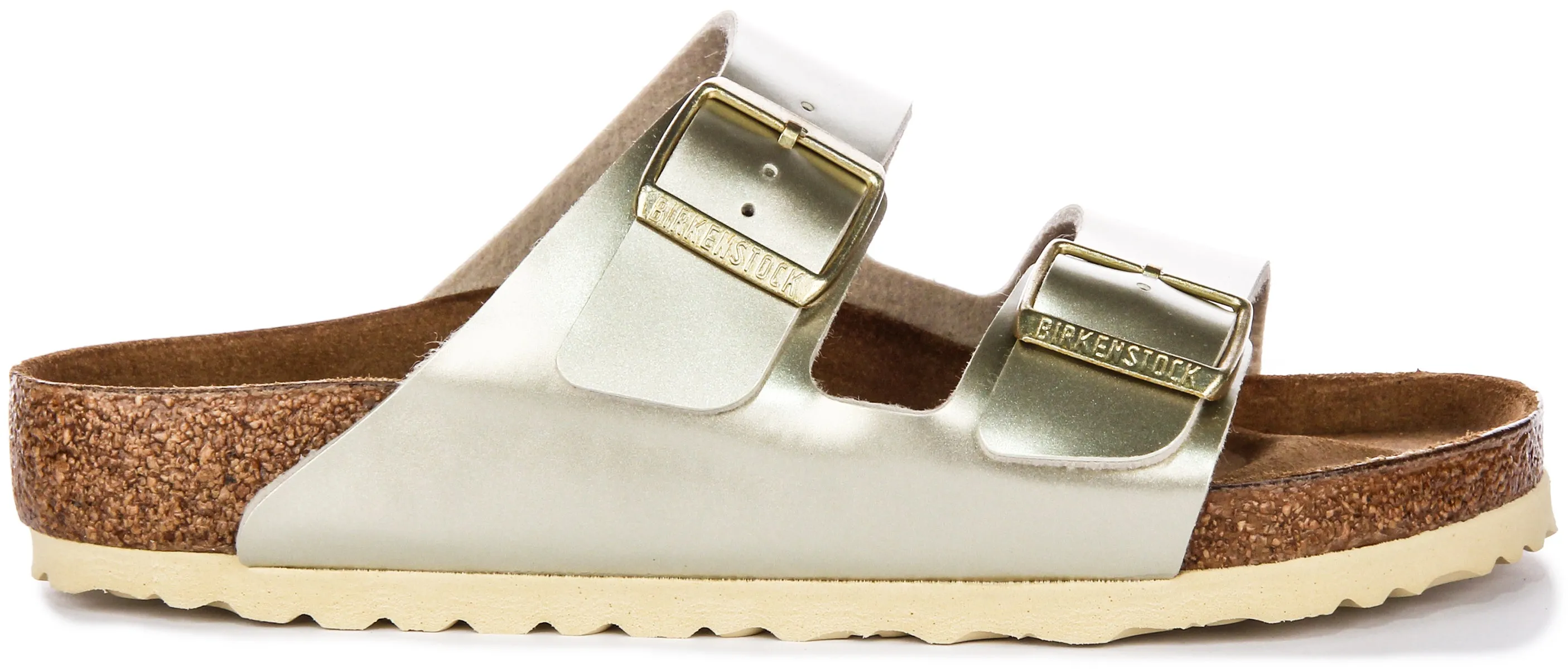 Birkenstock Arizona Kinder BS In Gold Meta Für Junior Schuhe Birkenstock
