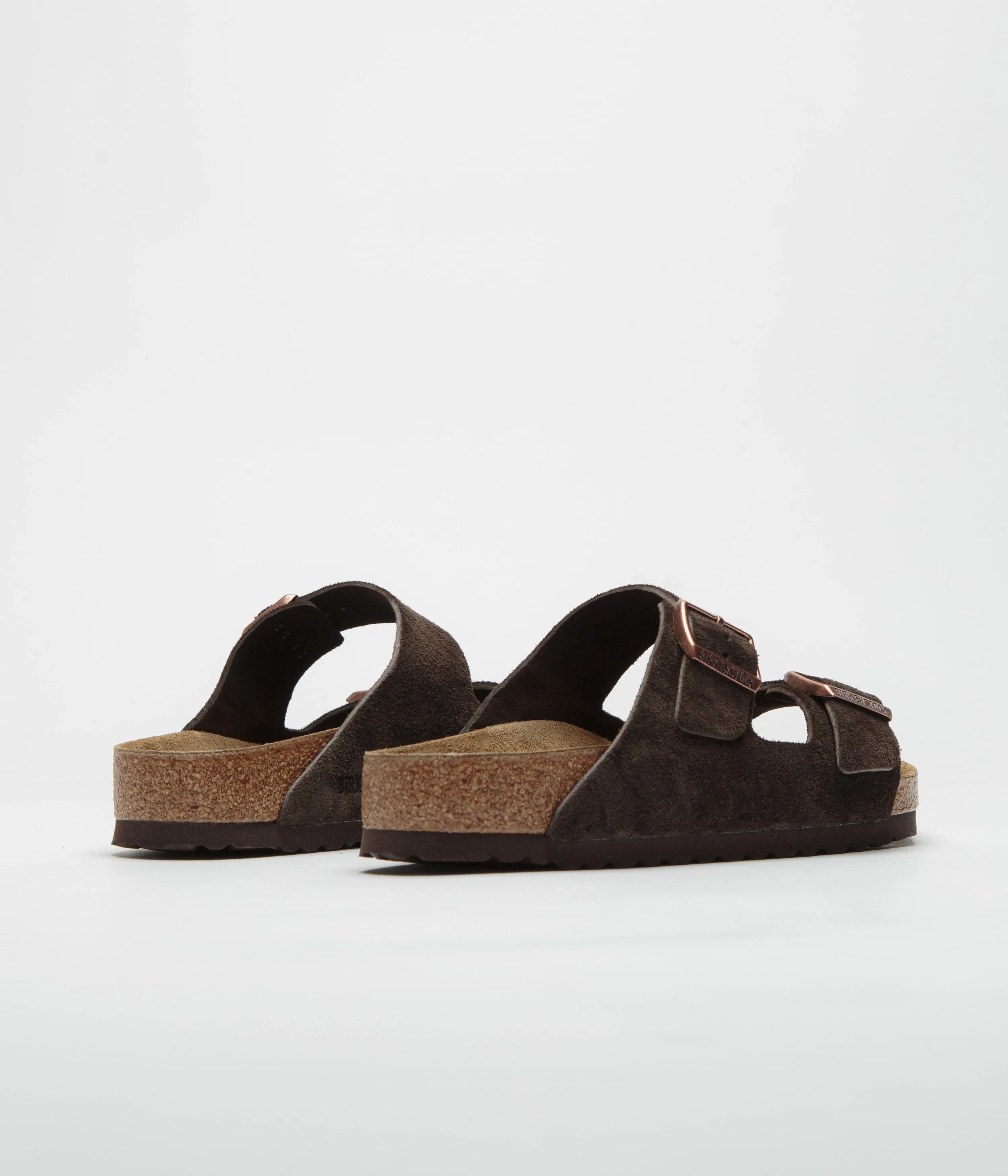 Birkenstock Arizona Sandalen in schmaler Passform - Mocca Birkenstock Schuhe