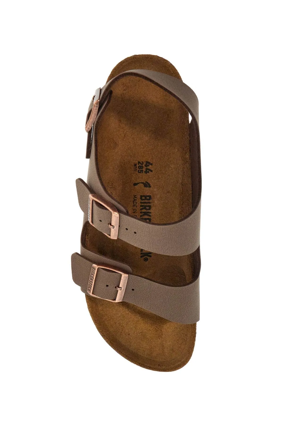 Birkenstock Birkoflor Mocca Sandalen mit Korksohle und verstellbaren Riemen Milano