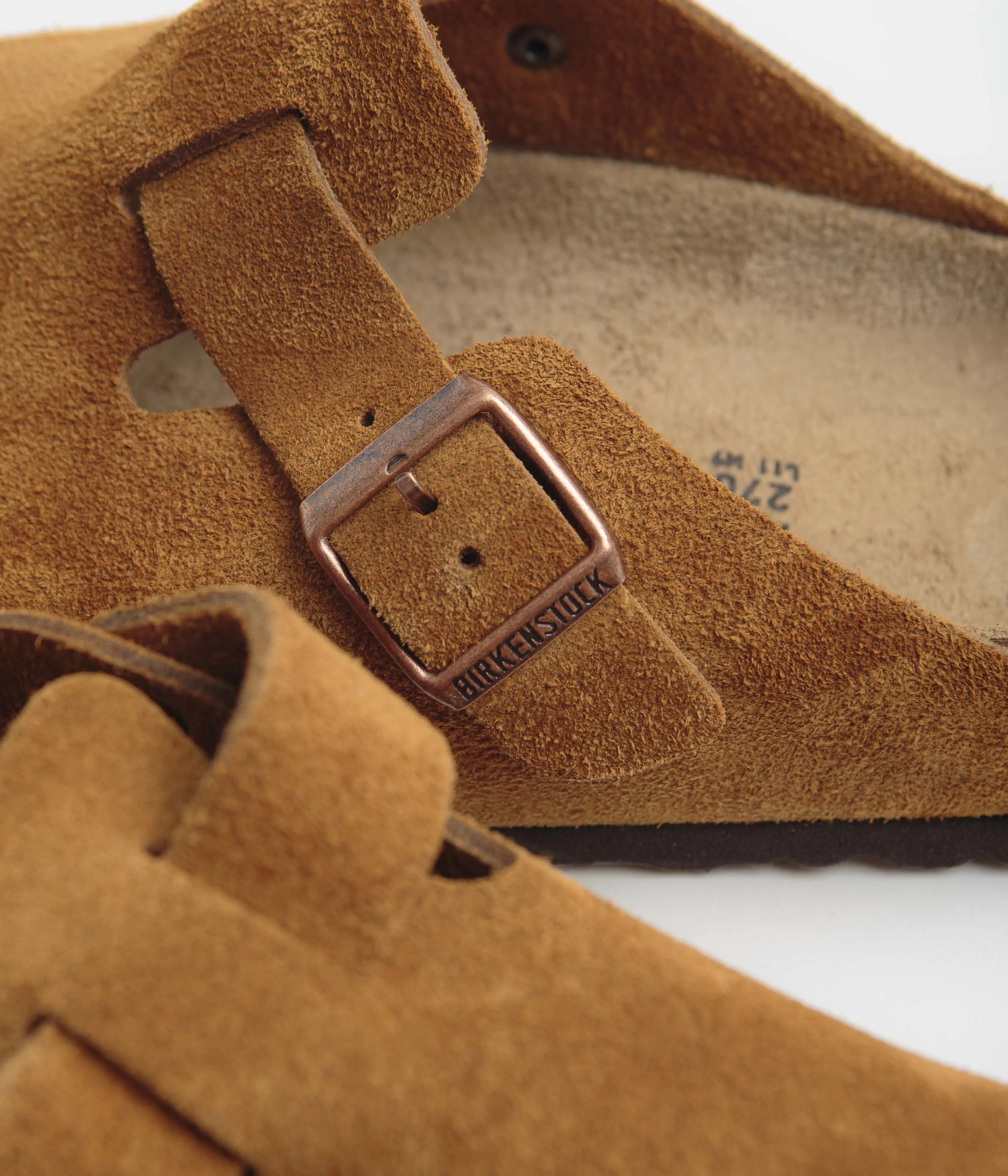 Birkenstock Boston Sandalen - Mink Birkenstock Schuhe