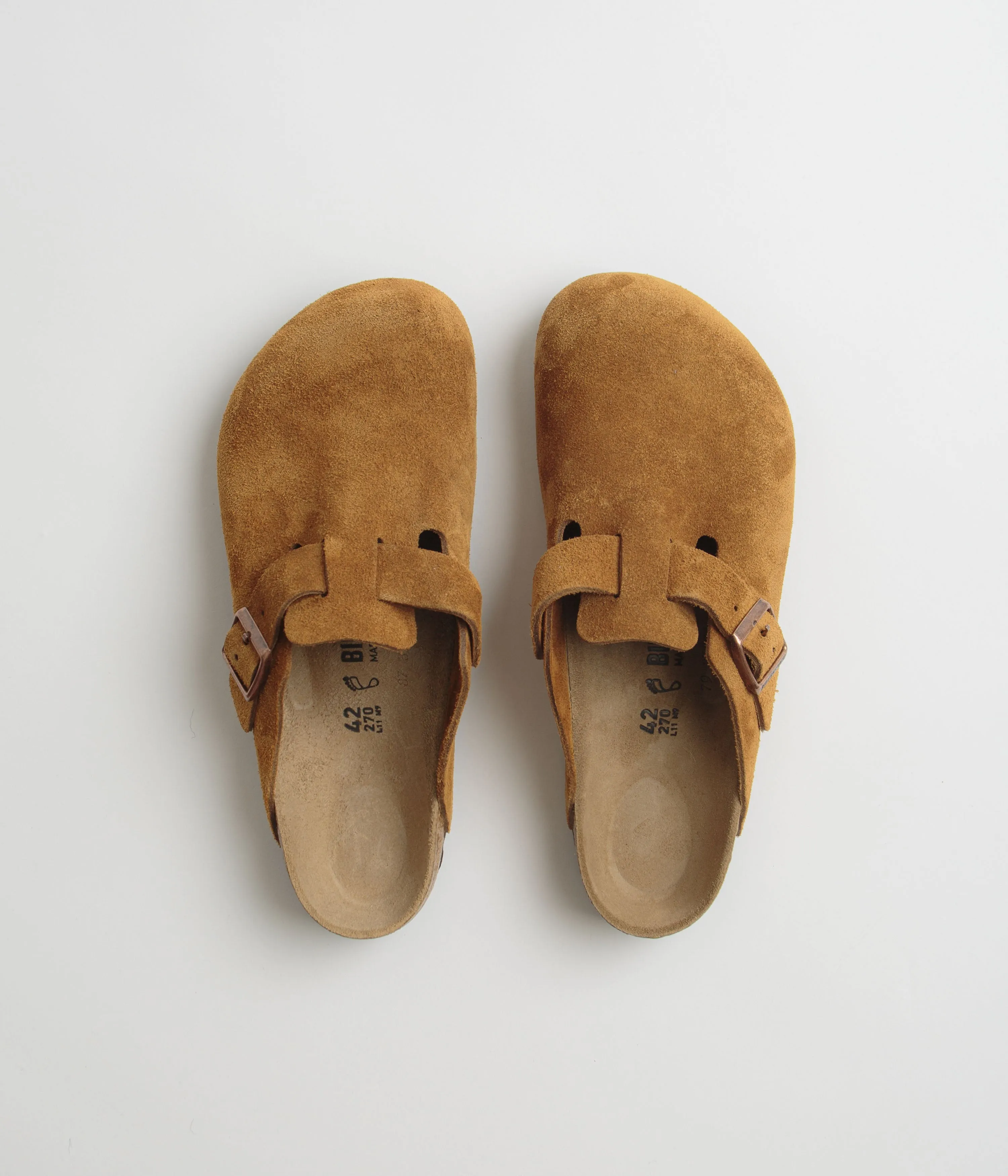 Birkenstock Boston Sandalen - Mink Birkenstock Schuhe