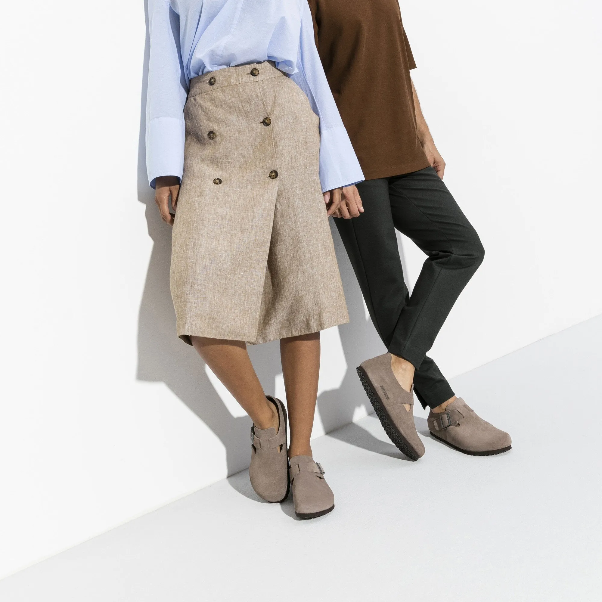 BIRKENSTOCK LONDON - Wildleder in Taube