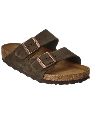 Birkenstock Herren Arizona Sandale mit weicher Fußbettung aus Wildleder