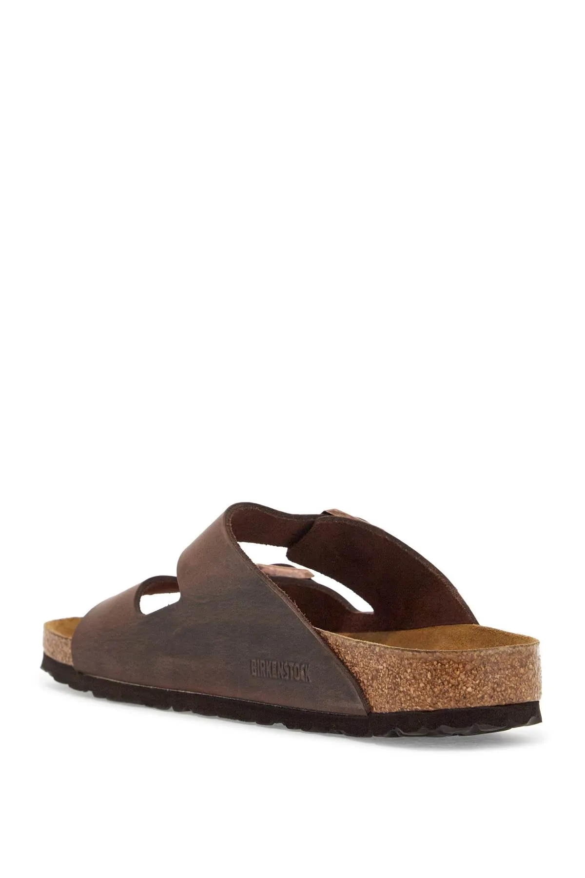 Birkenstock Herren Classic Habana Leder Arizona Schlappen Mit Kork- Und Gummisohle