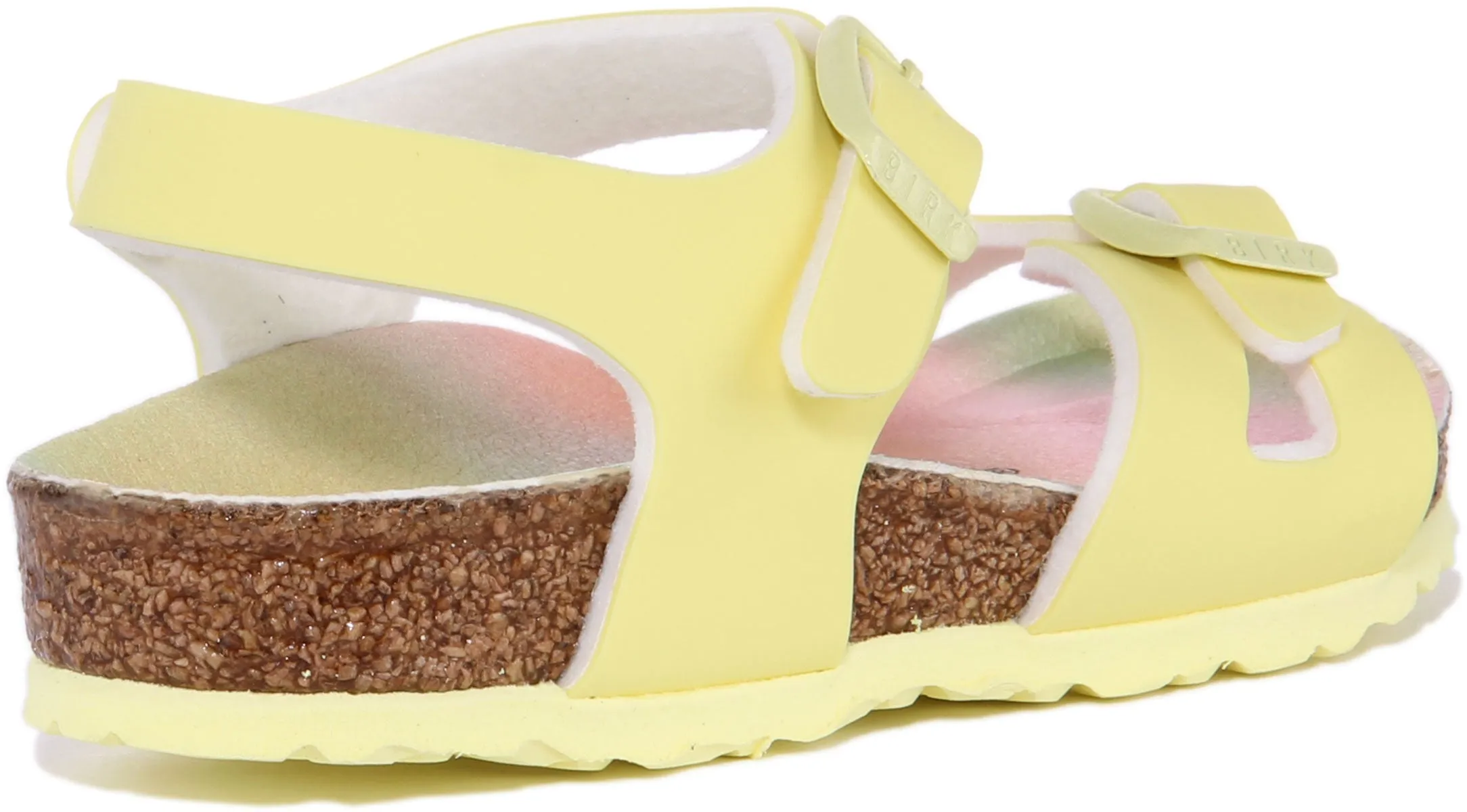 Birkenstock Rio Kinder in Gelb für Kinder | Schmal geschnittene Schuhe Birkenstock