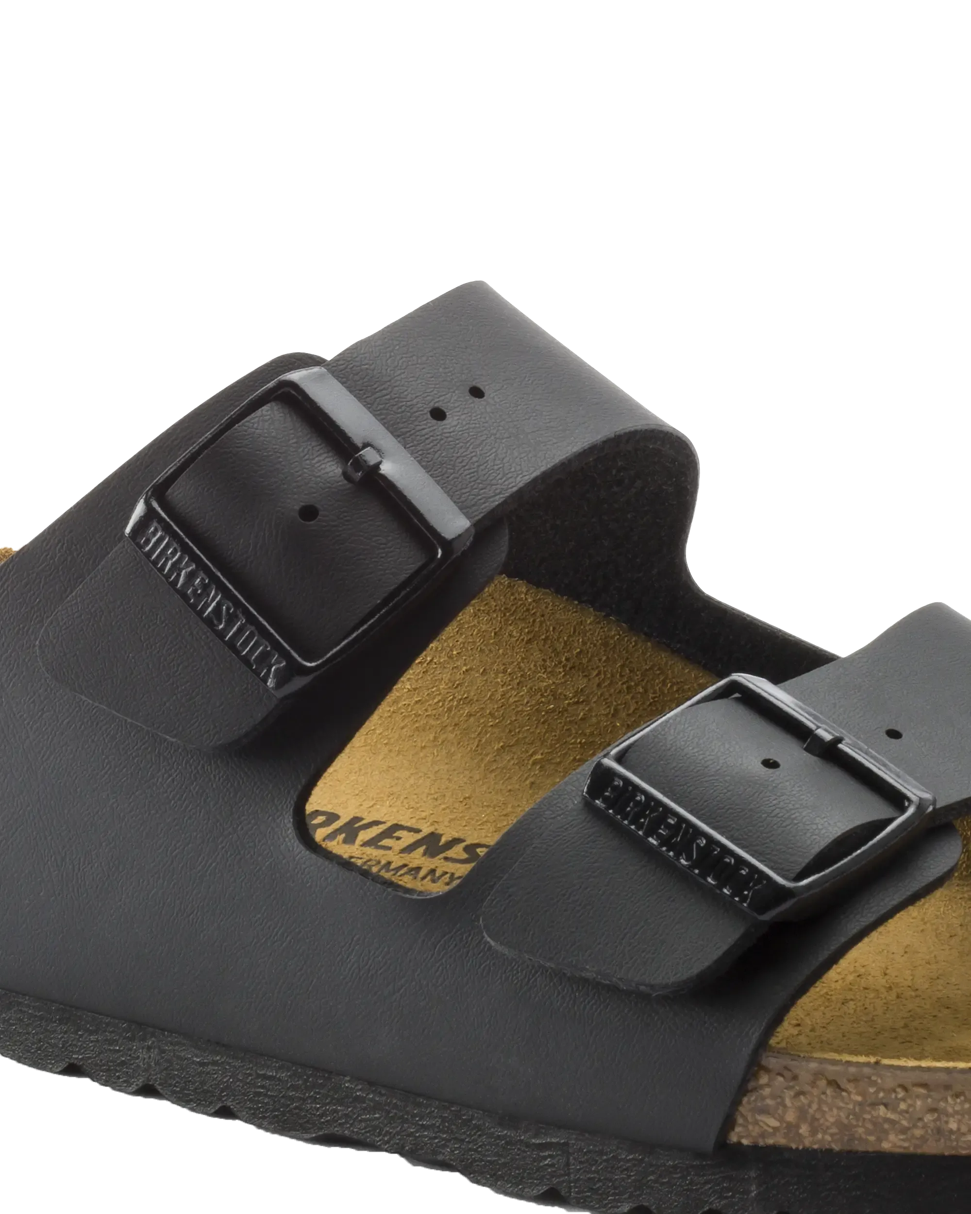 Birkenstock Sandalen Arizona Birko Flor in Schwarz