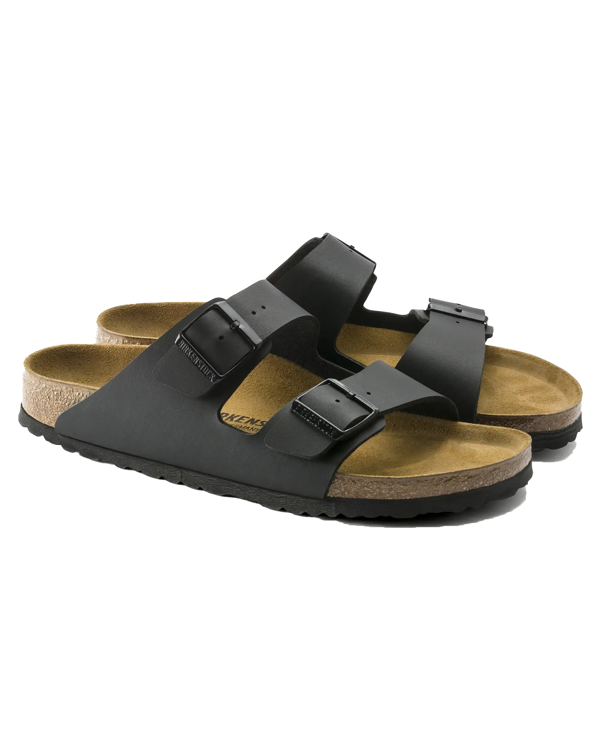 Birkenstock Sandalen Arizona Birko Flor in Schwarz