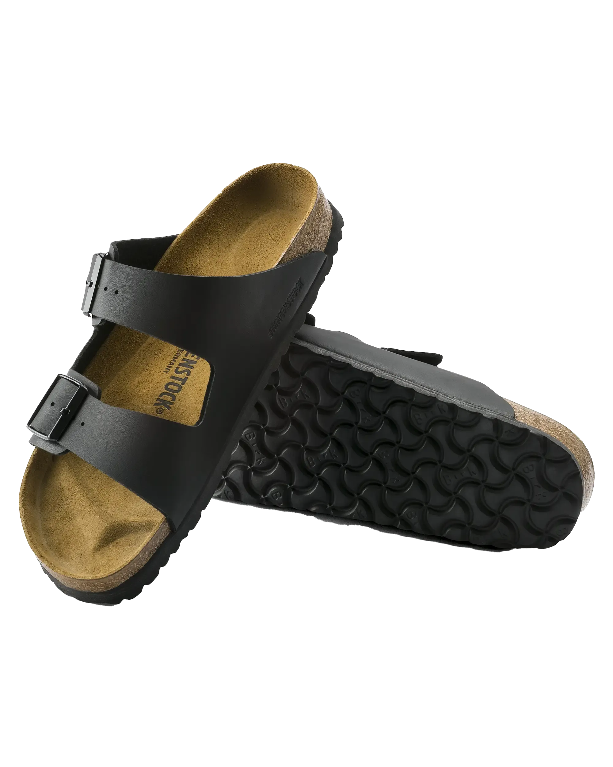 Birkenstock Sandalen Arizona Birko Flor in Schwarz