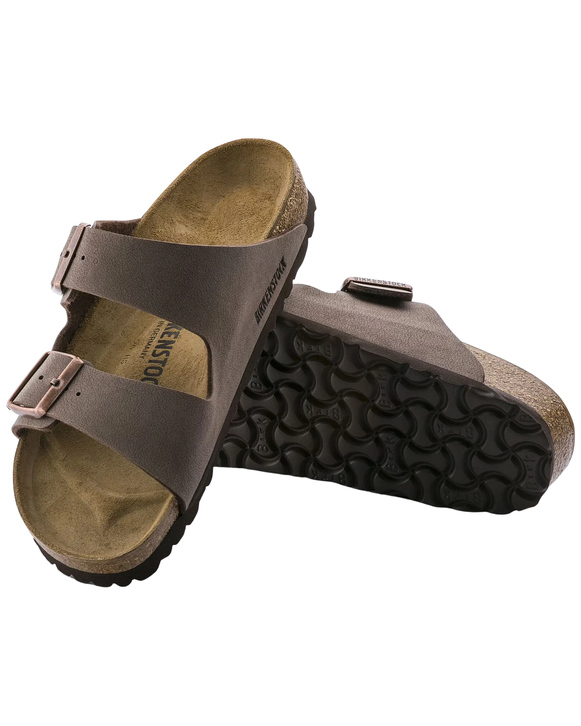 Birkenstock Sandalen Arizona Birko Flor in Mokka