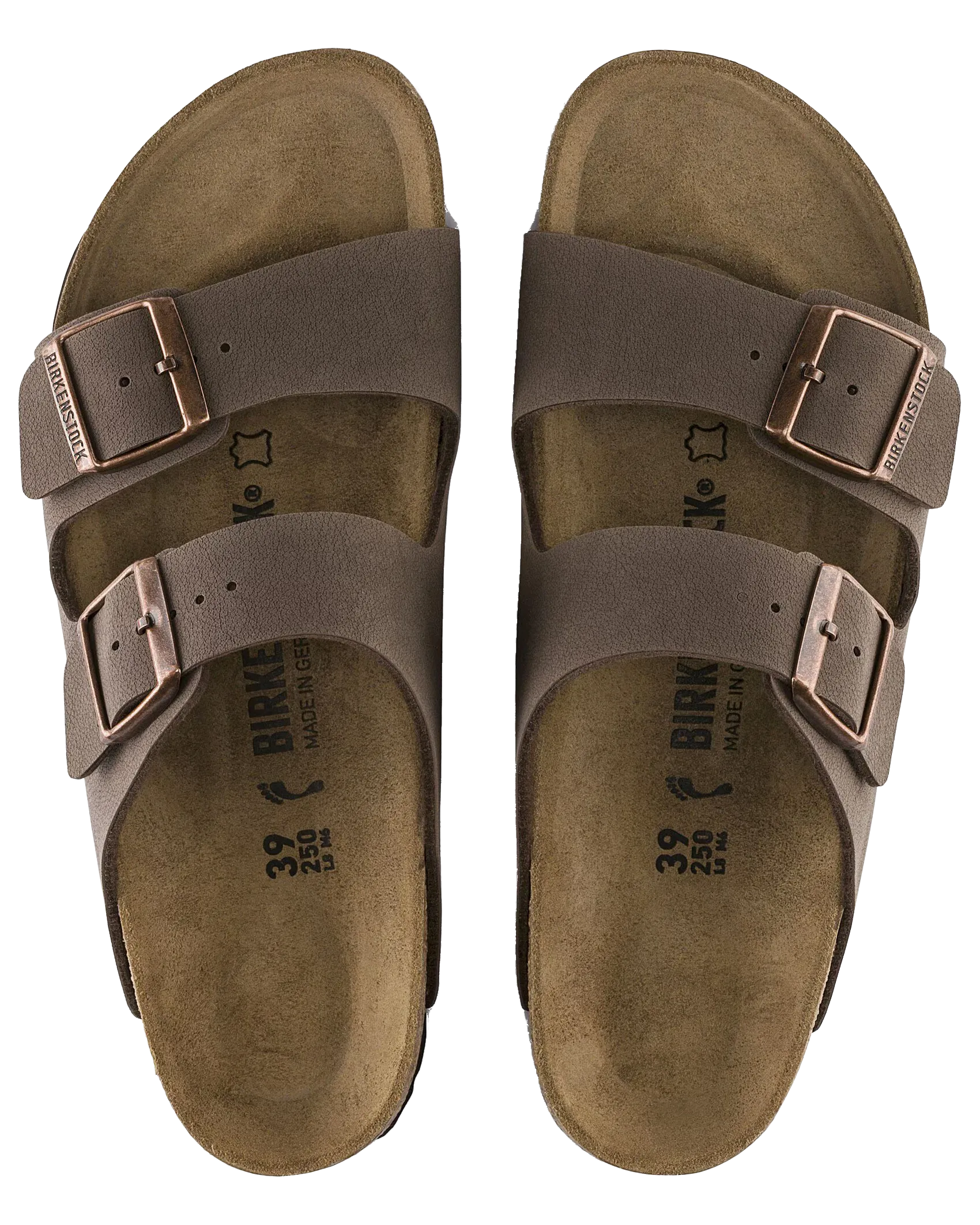 Birkenstock Sandalen Arizona Birko Flor in Mokka