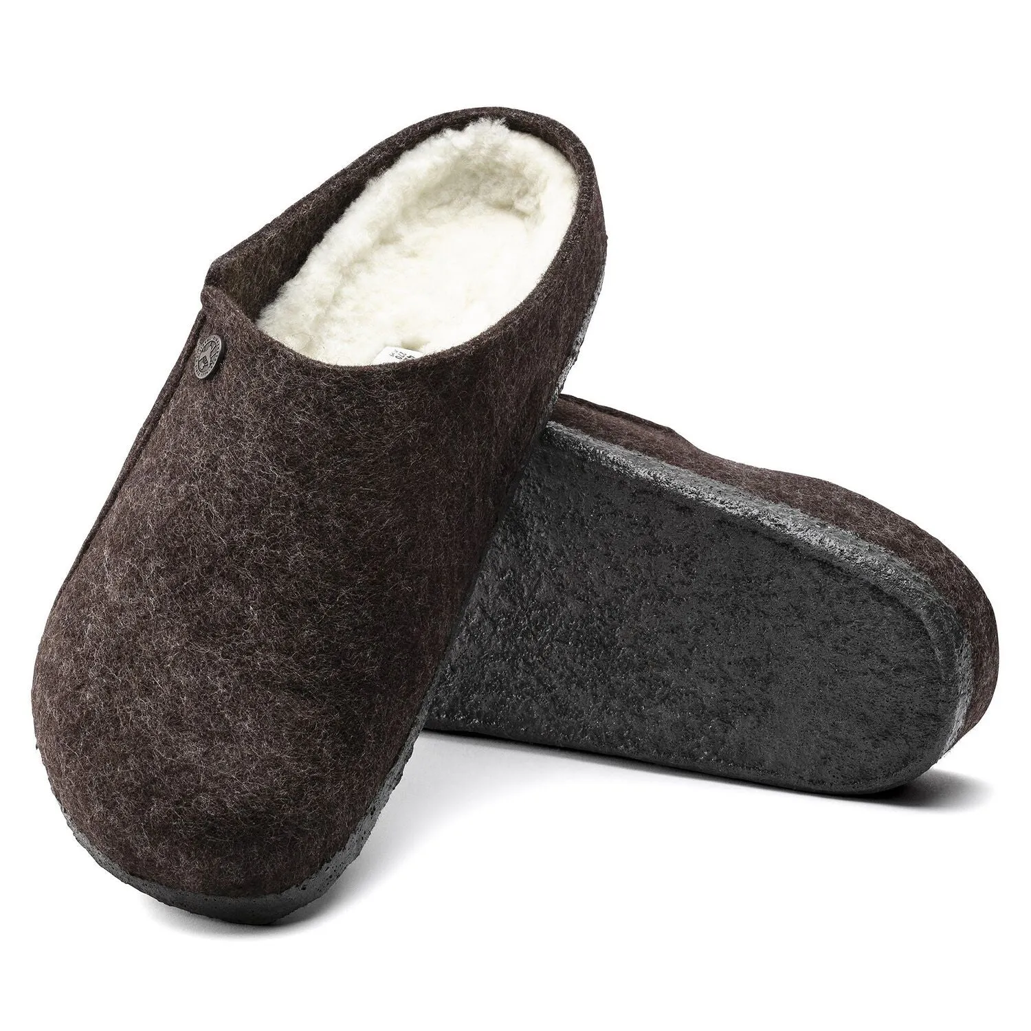 Birkenstock Schuhe Herren Zermatt Wolle/Shearling Mokka