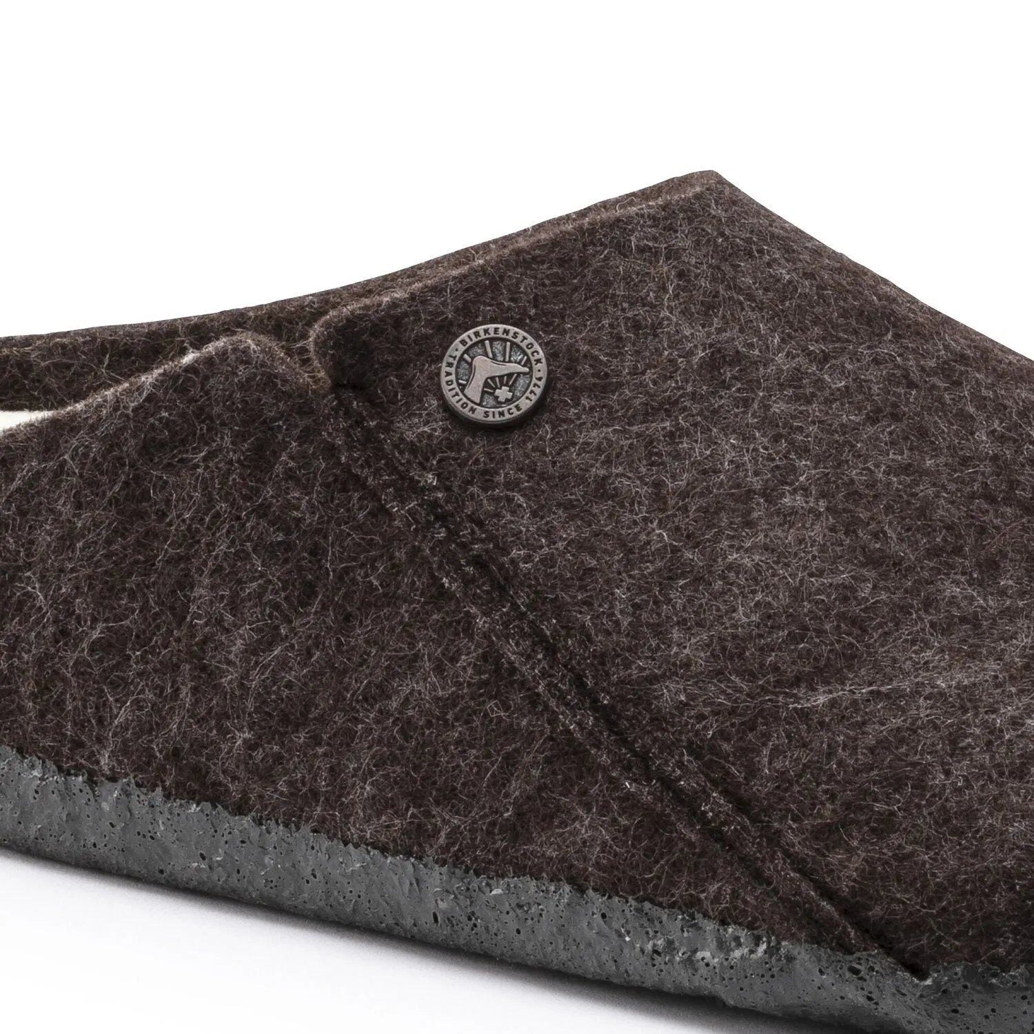 Birkenstock Schuhe Herren Zermatt Wolle/Shearling Mokka
