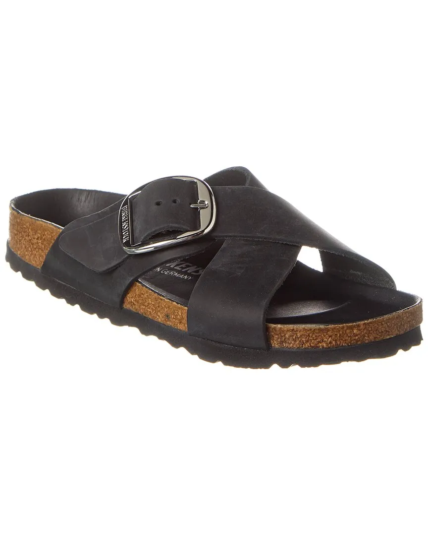 Birkenstock Siena Big Buckle Sandale mit schmaler Passform aus Leder