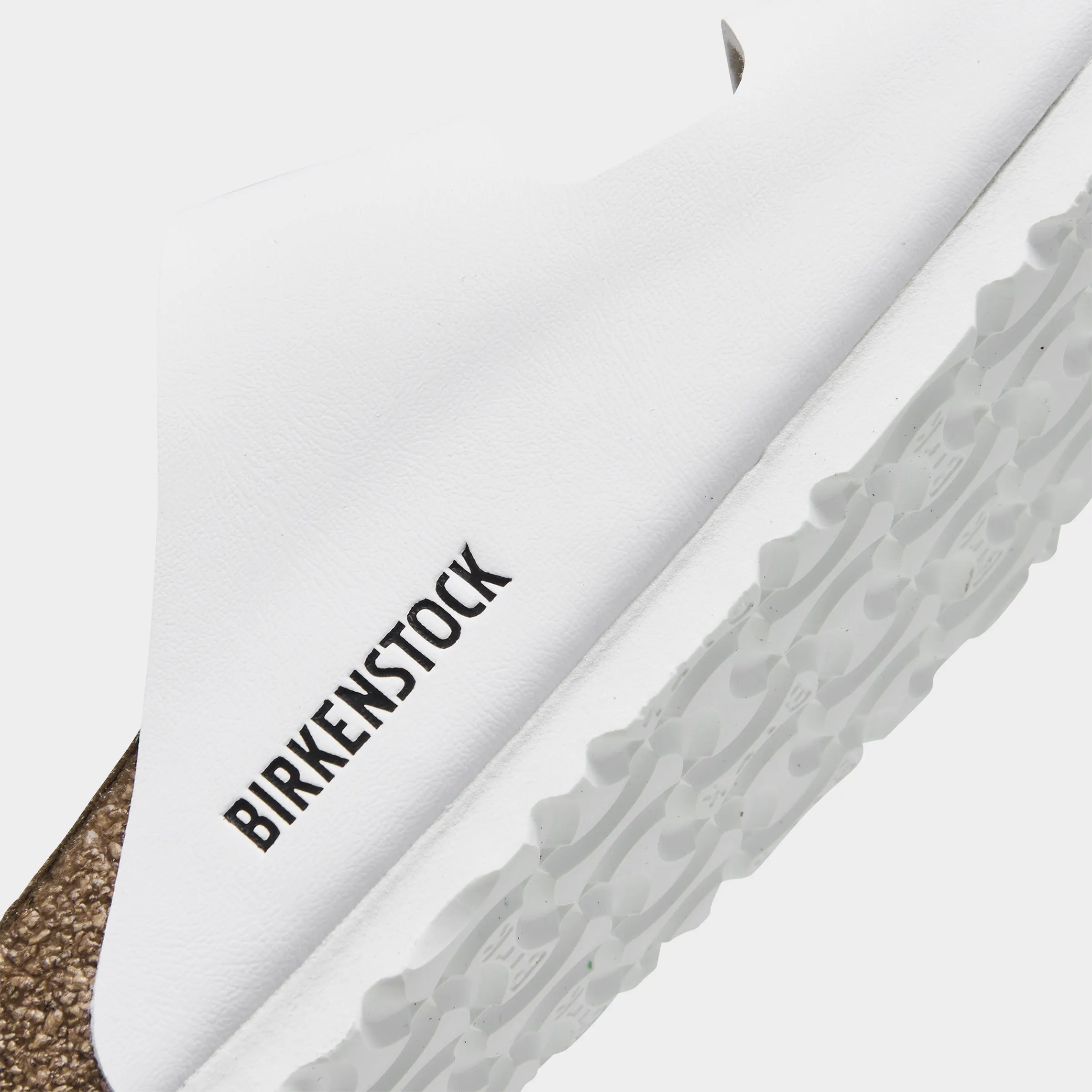 Birkenstock Damen Arizona Birko-Flor / Weiße Birkenstock-Schuhe