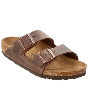 Birkenstock Damen Arizona Sandale aus geöltem Leder