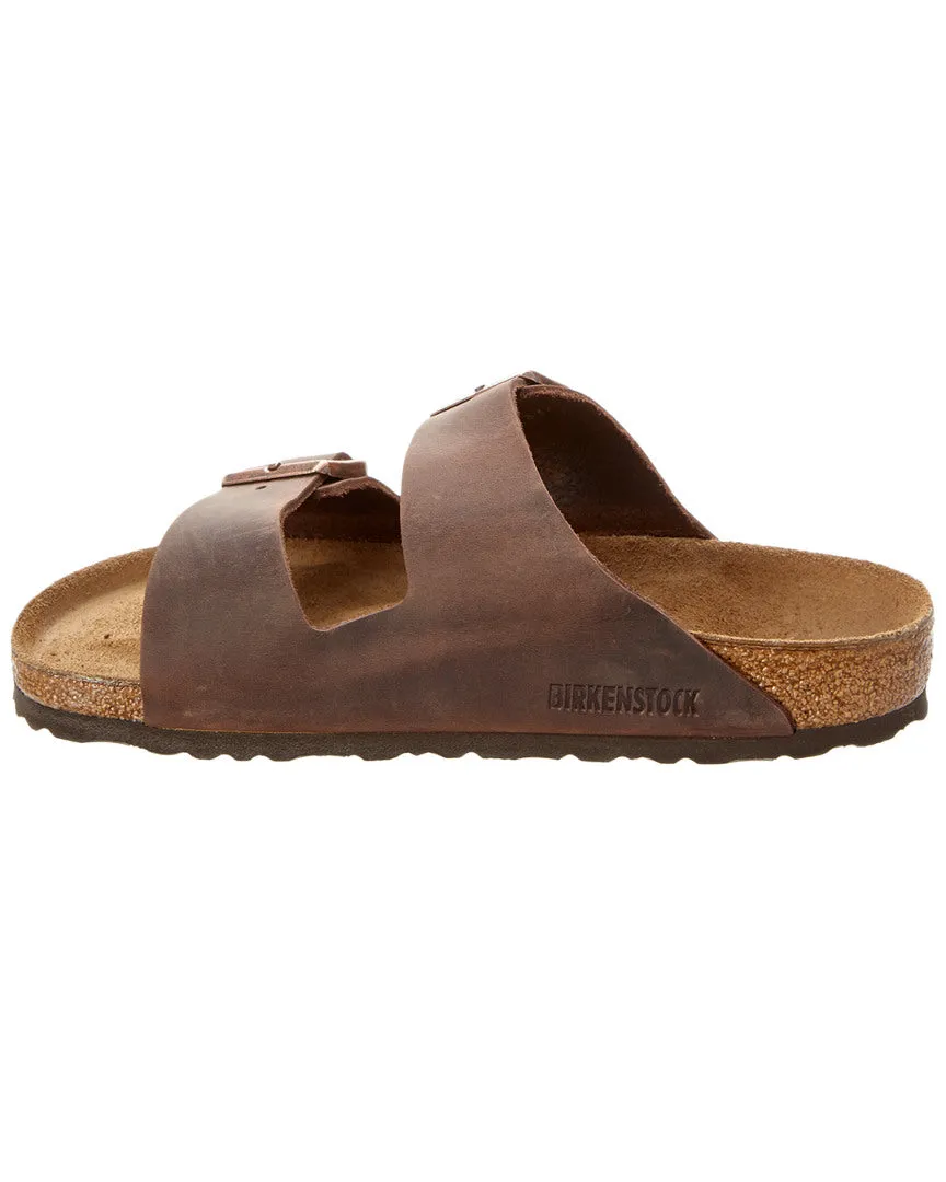Birkenstock Damen Arizona Sandale aus geöltem Leder