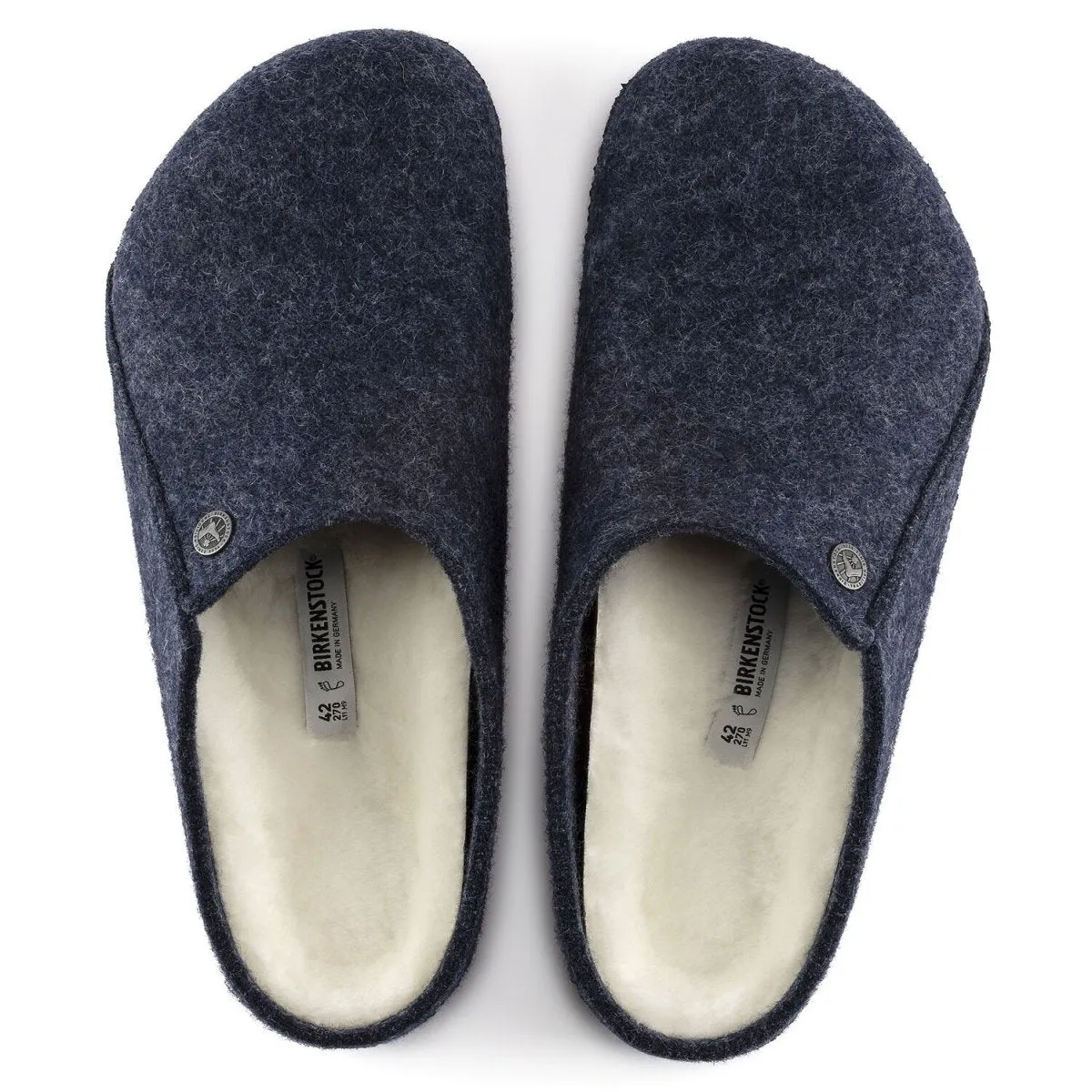 Birkenstock Damen Zermatt Marineblau Wolle