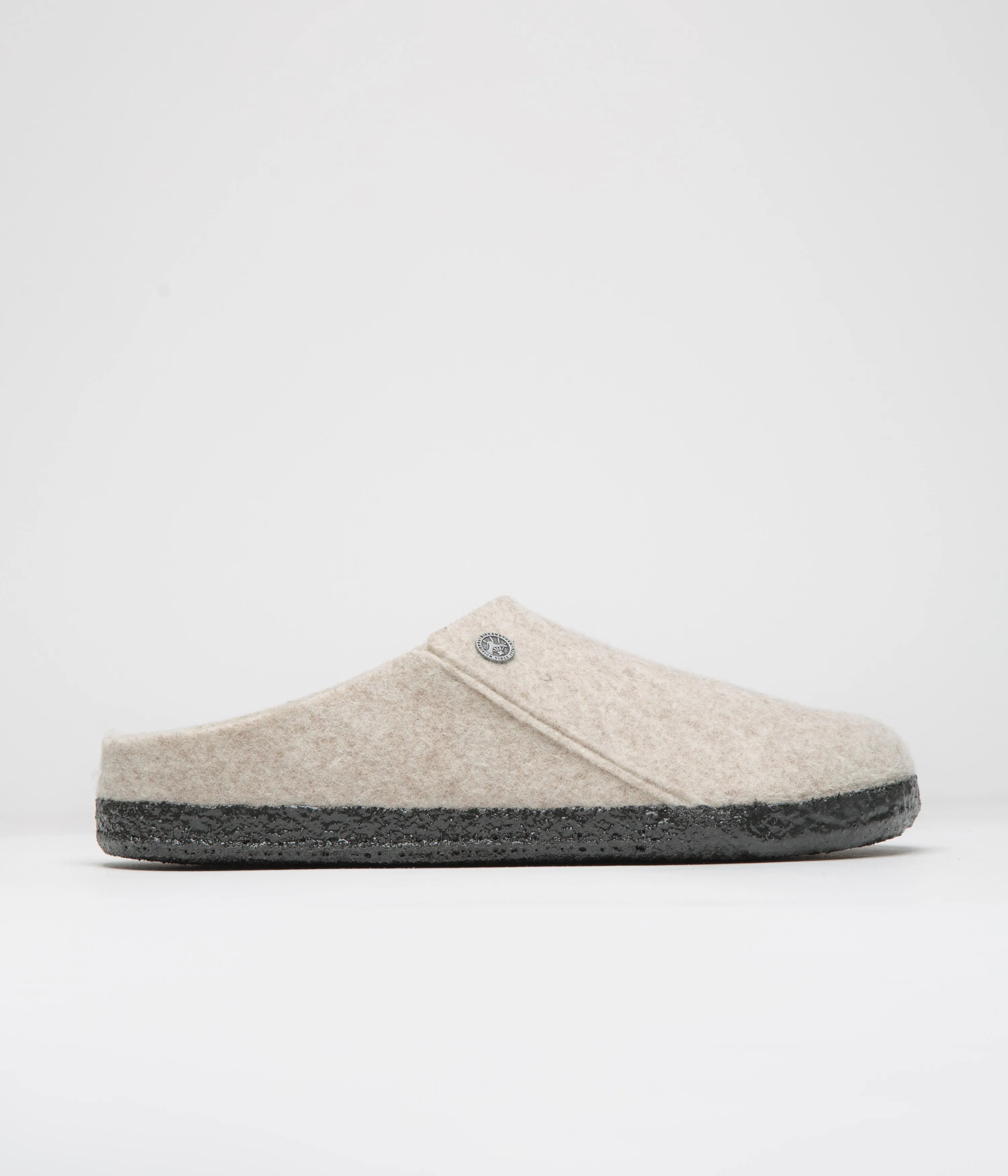 Birkenstock Zermatt Filzpuschen mit Schaffell - Eierlikör Birkenstock Schuhe