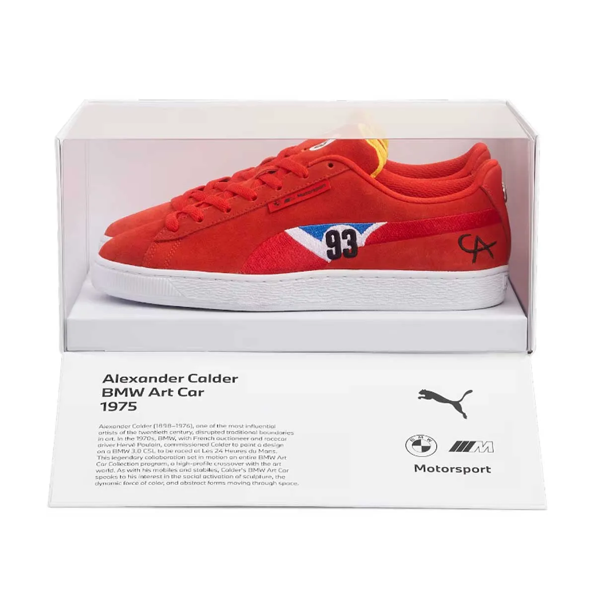 BMW M Motorsport Wildleder Calder 'Pop Rot'