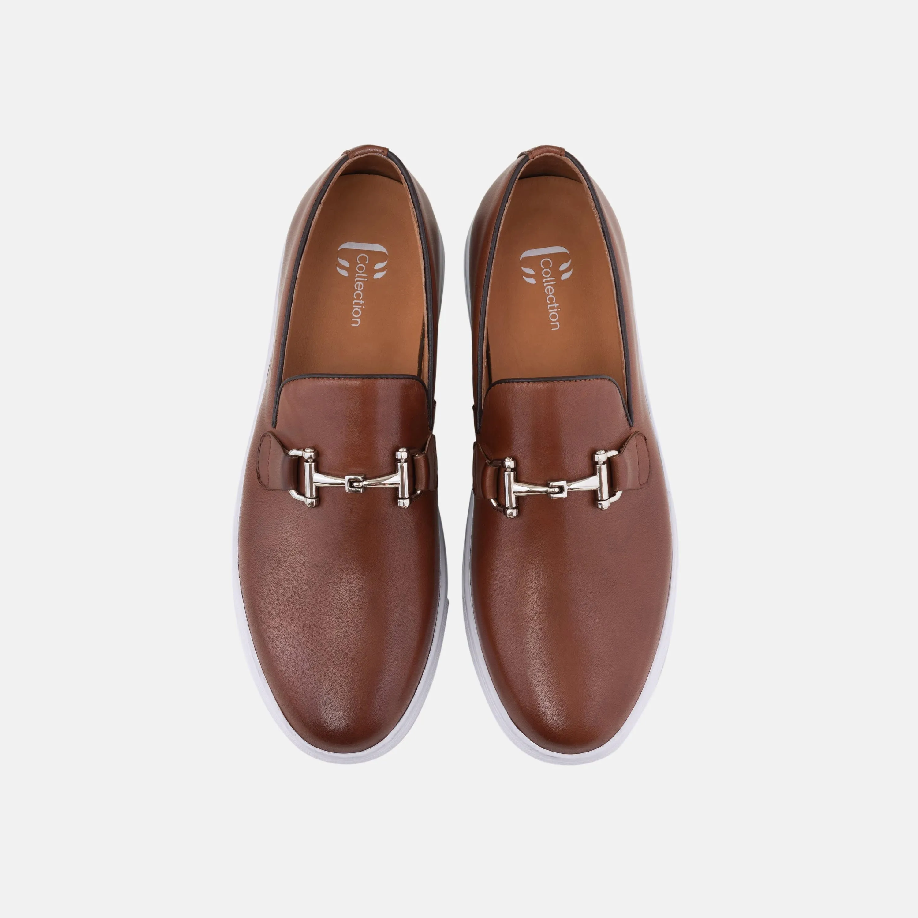 Boardwalk Mahagoni-Leder Pferdegebiss-Sneaker