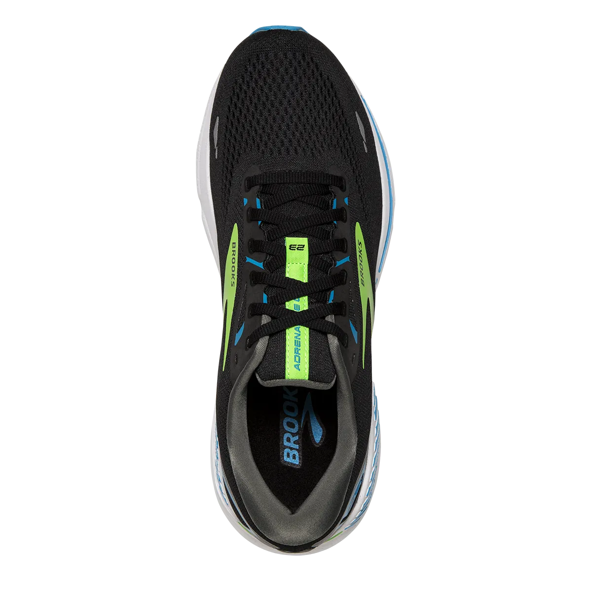 Brooks Adrenaline GTS 23 - Schwarz - Hawaiianisches Meer - Grün
