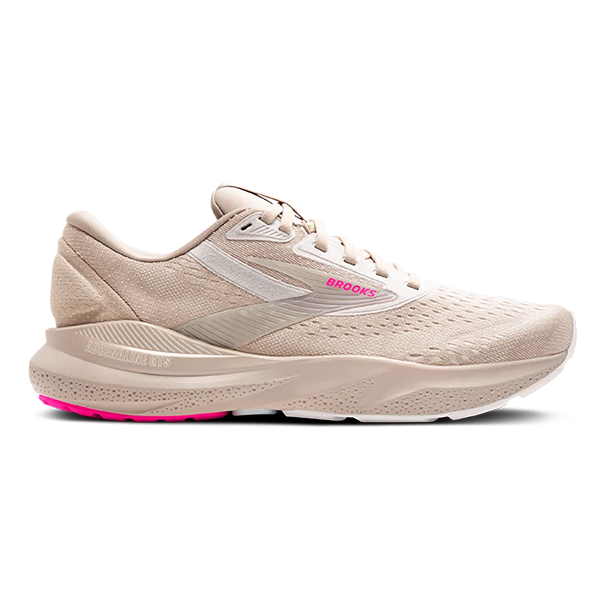 Brooks Adrenaline GTS 24 Schlossgrau - Kokosnuss - Rosa