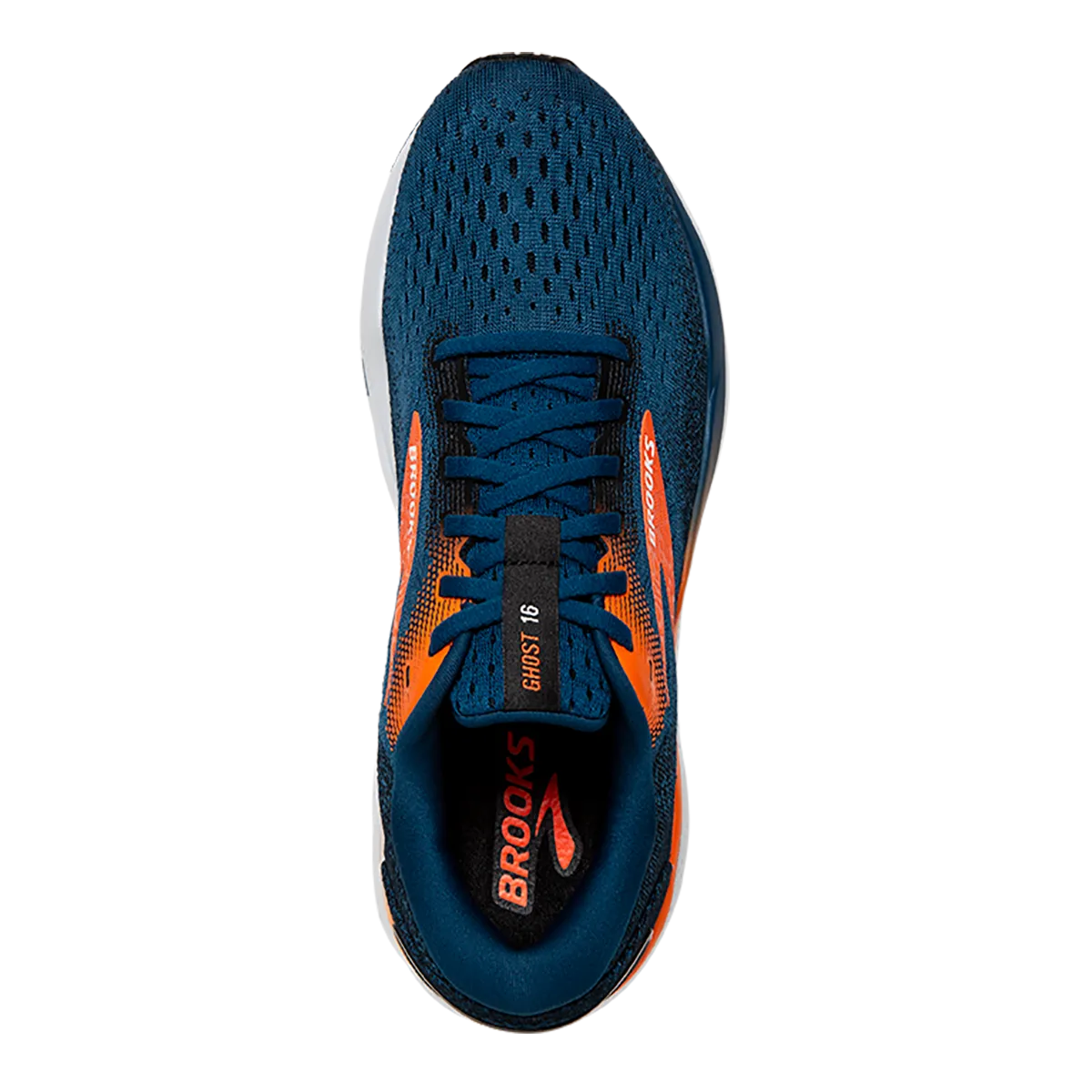 Brooks Ghost 16 - Blauer Opal - Schwarz - Kapuzinerkresse