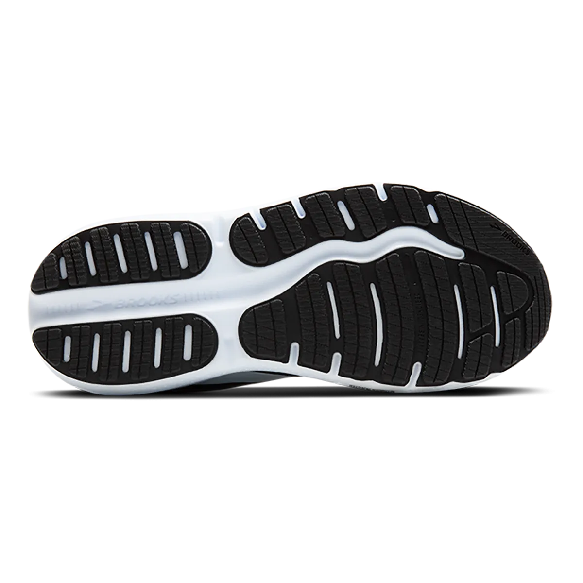 Brooks Ghost Max 2 - Schwarz - Weiß - Feuerrot