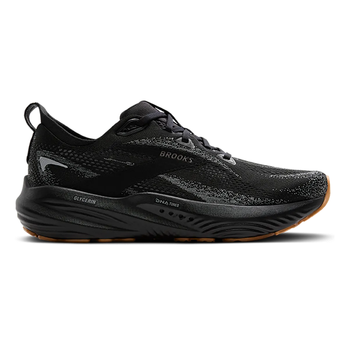 Brooks Glycerin 22 Schwarz - Grundierungsgrau - Keks