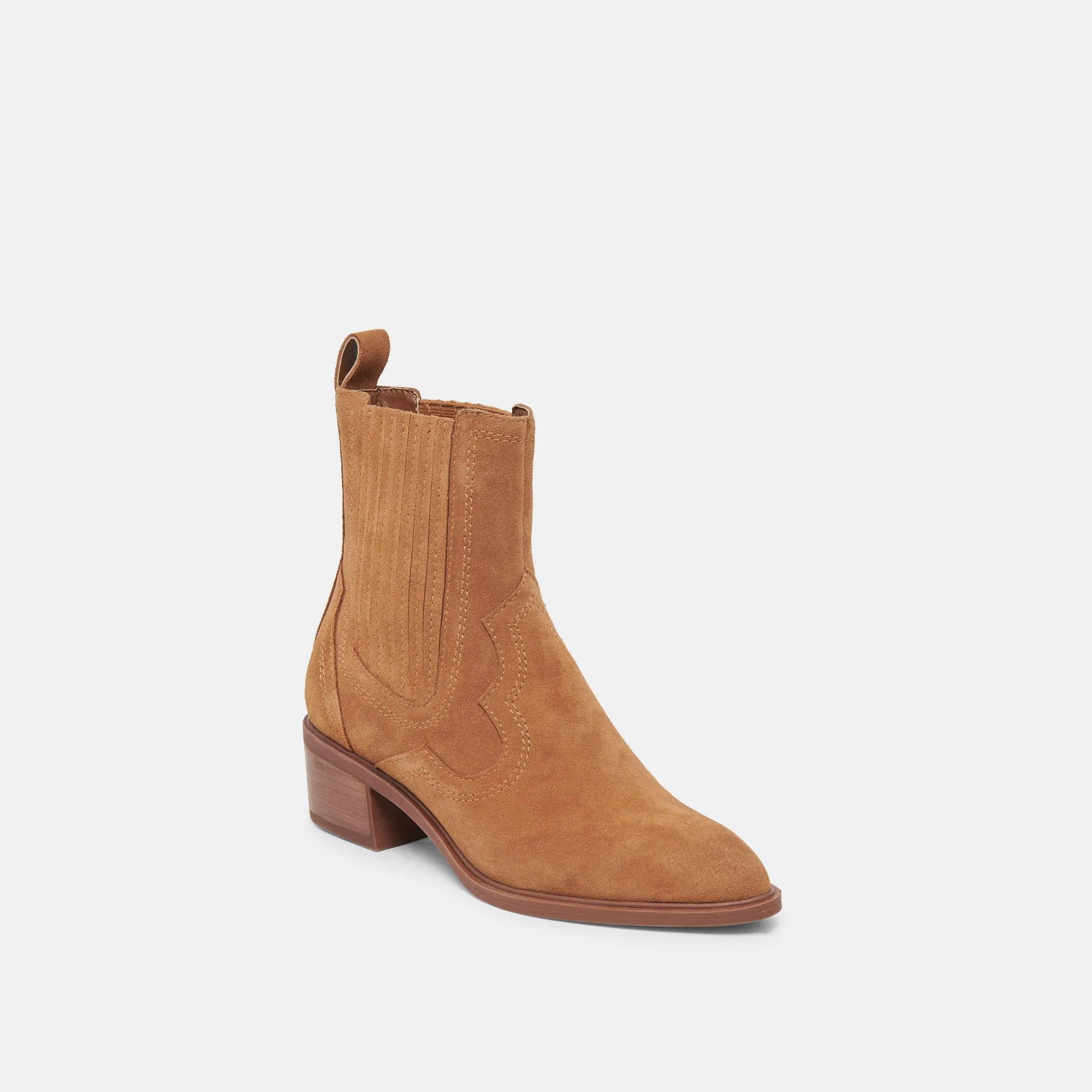 BRYLEE H2O WEITE BOOTIES BRAUN WILDLEDER