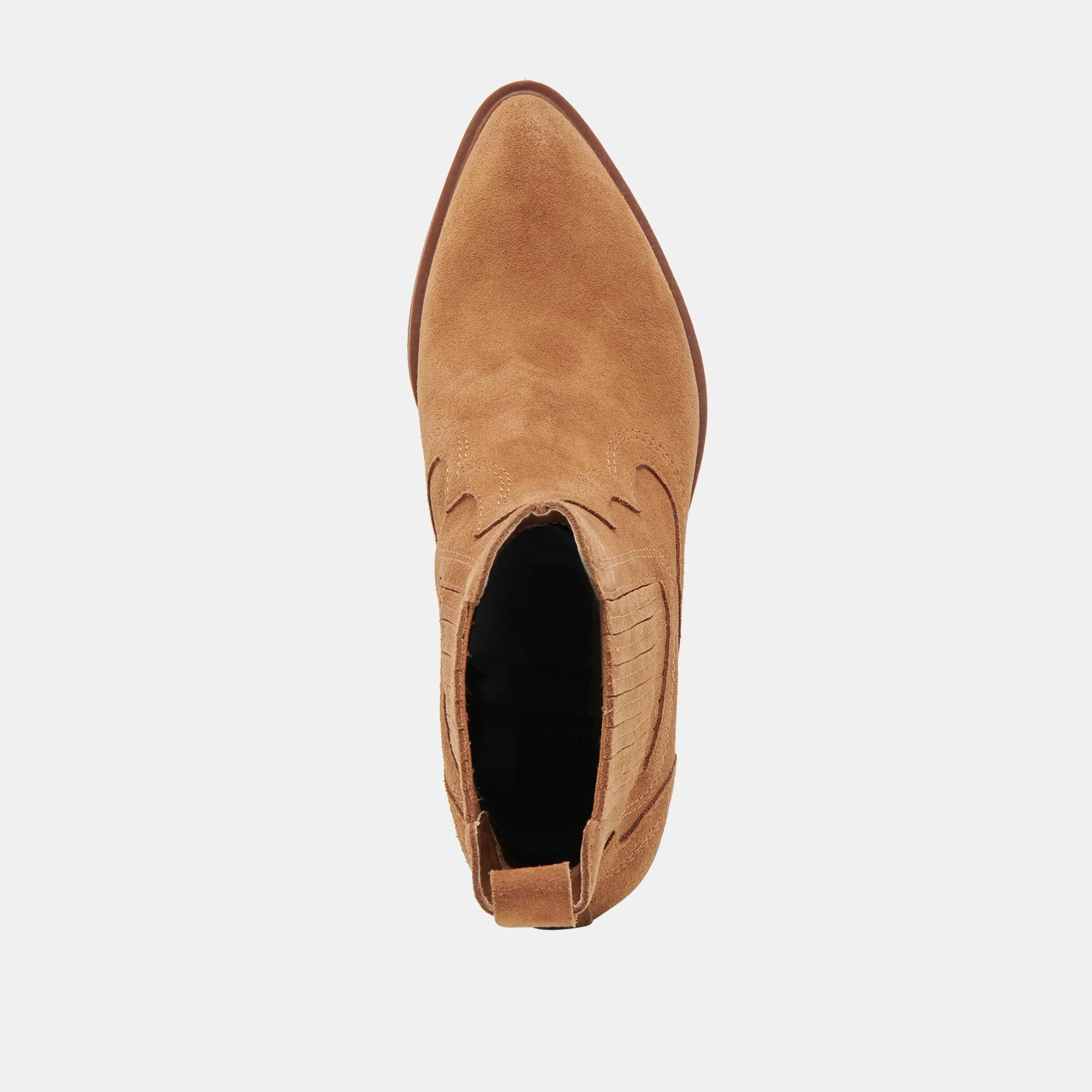 BRYLEE H2O WEITE BOOTIES BRAUN WILDLEDER