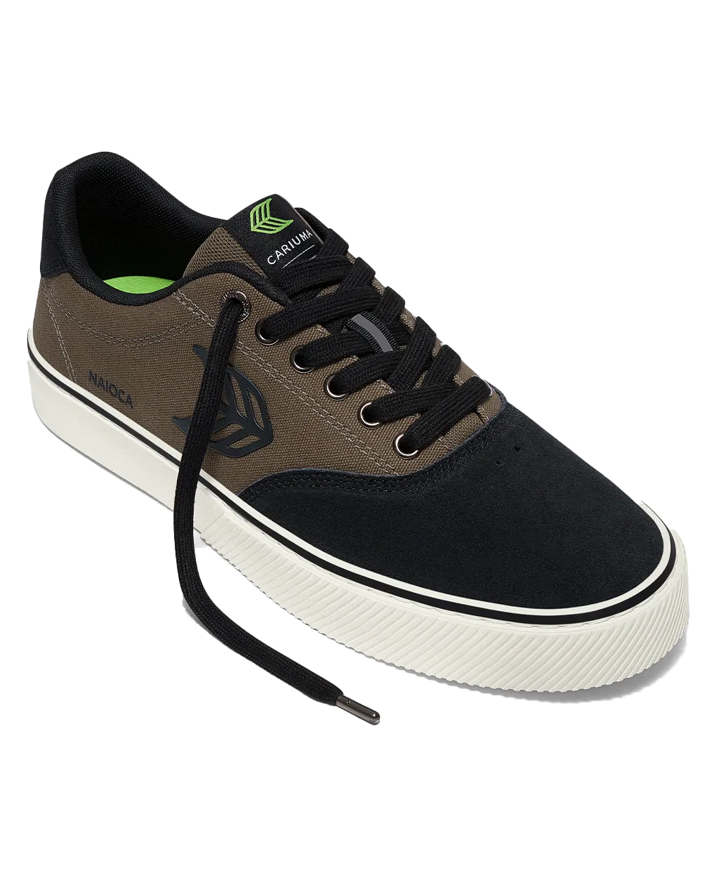 Cariuma Schuhe Naioca Pro Schuhe in Schwarz & Khaki