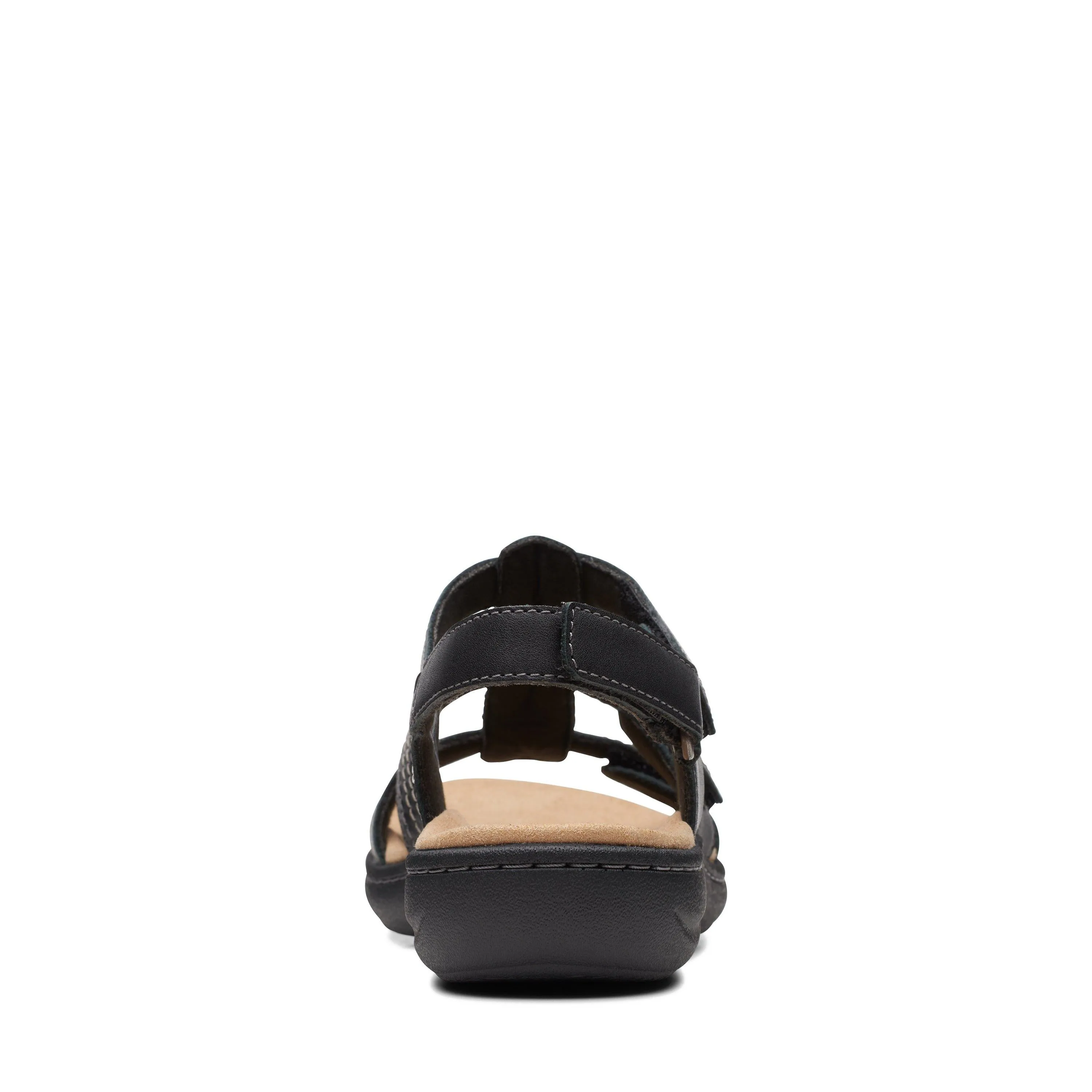 Clarks Laurieann Vine in schwarzem Leder