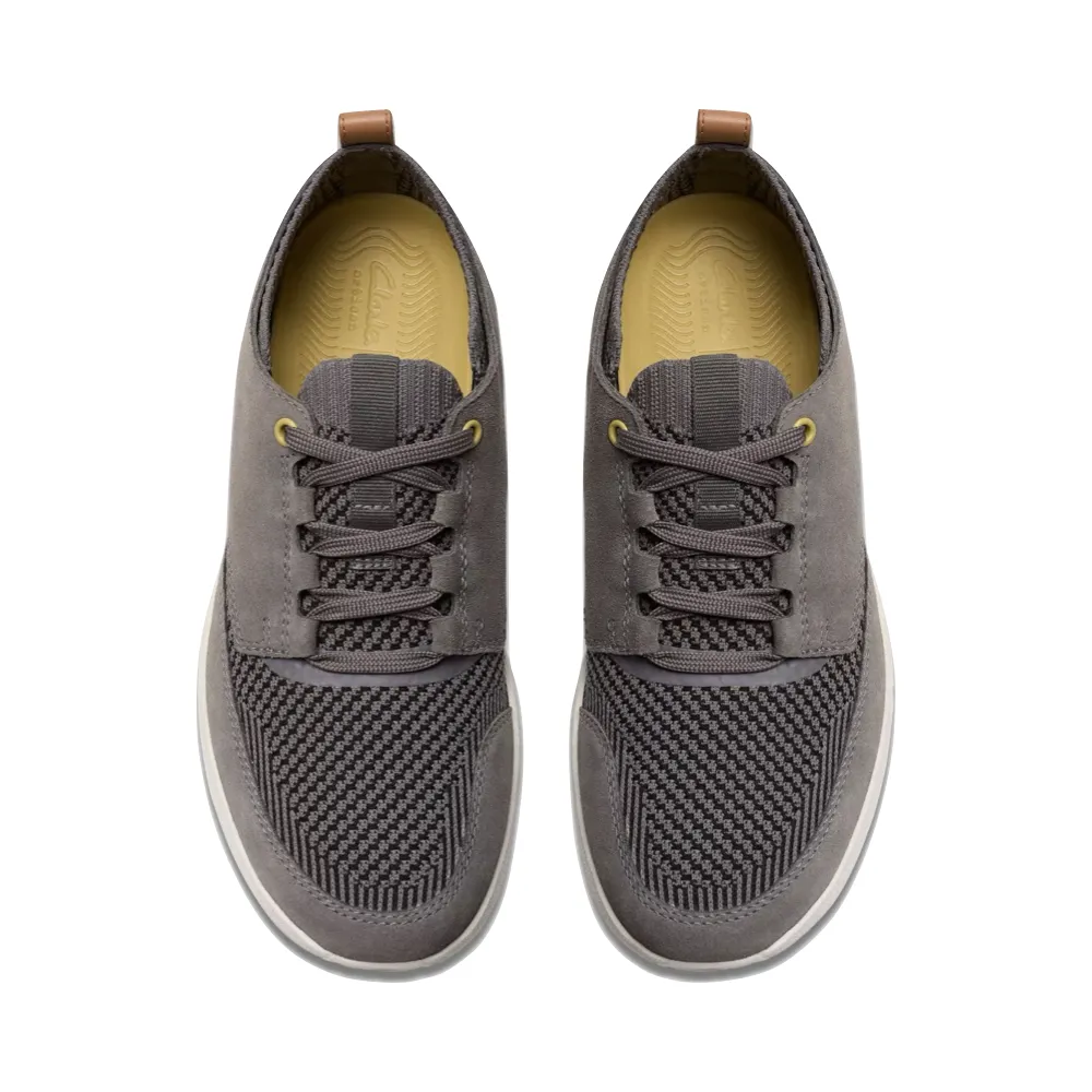 Clarks Herren Easeway Sport-Sneaker in grauer Kombination
