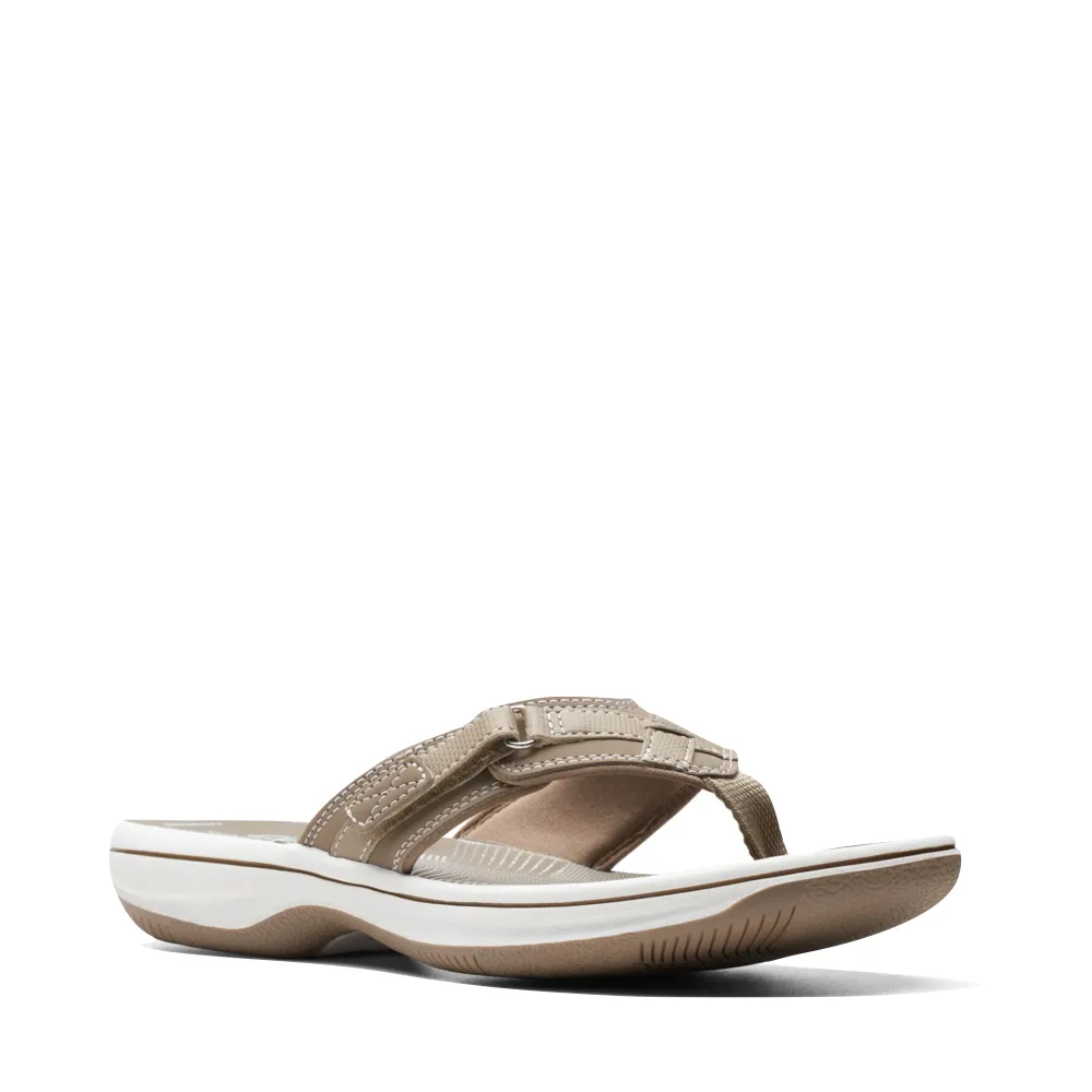 Clarks Damen Breeze Sea II Flip-Flop-Sandale in Taube