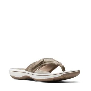 Clarks Damen Breeze Sea II Flip-Flop-Sandale in Taube