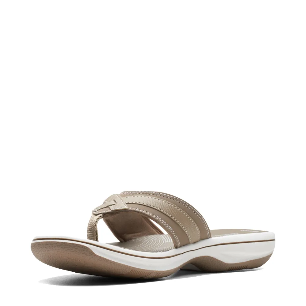 Clarks Damen Breeze Sea II Flip-Flop-Sandale in Taube