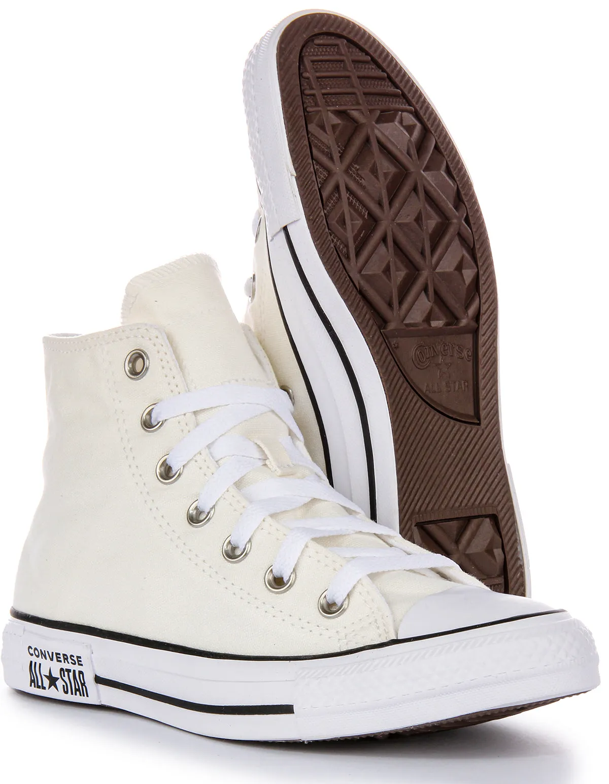 Converse All Star A09205C Patch Logo in weißen Schuhen Converse
