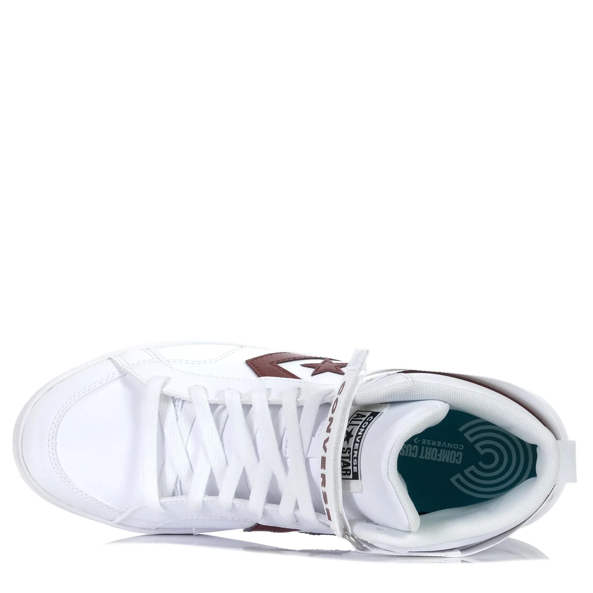 Converse Pro Blaze V2 Leder Mid Weiß