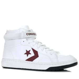 Converse Pro Blaze V2 Leder Mid Weiß